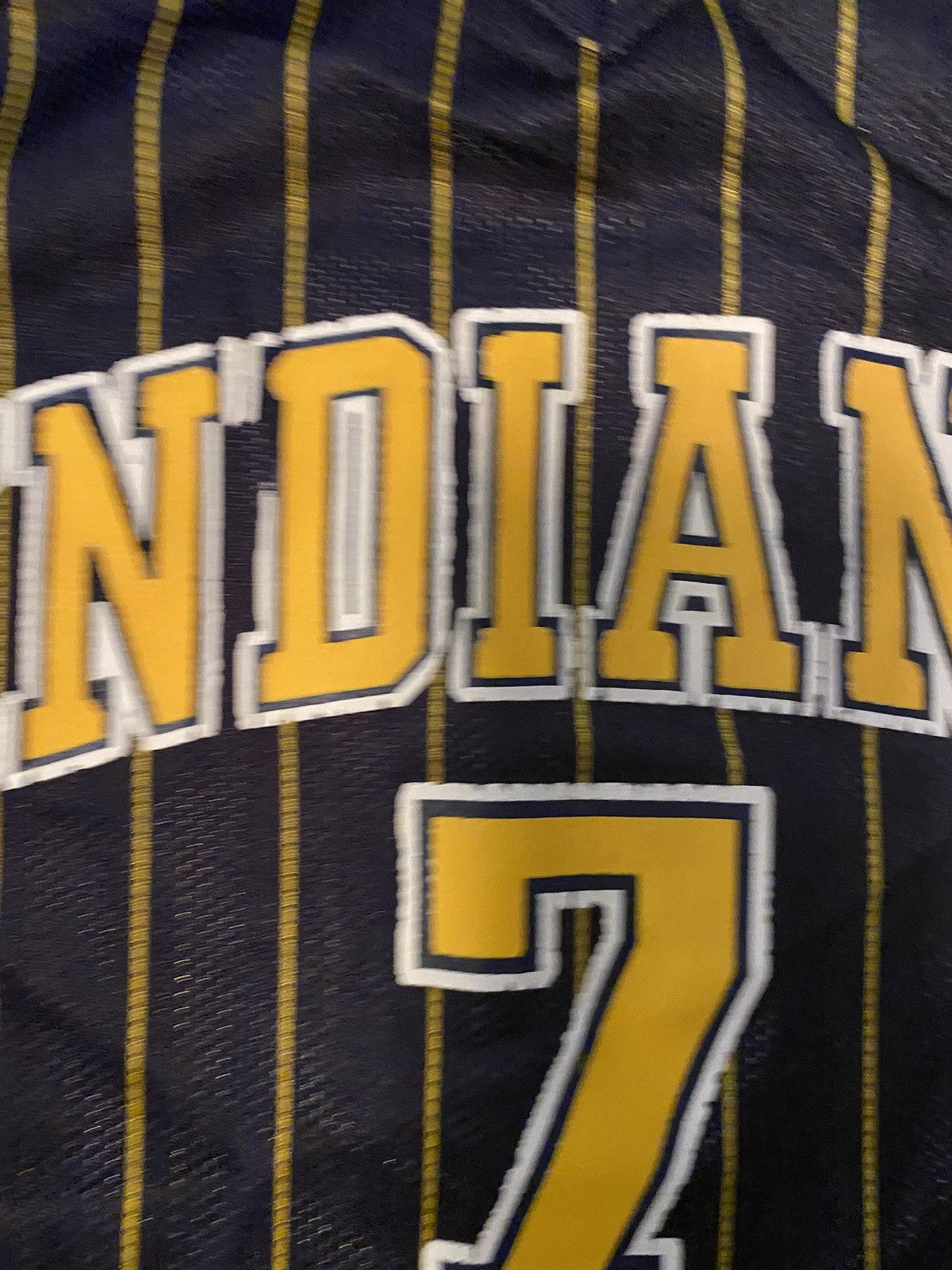 NBA Y2K’s Jermaine O’Neal Indian Pacers Kids XL Reebok Jersey Size US S / EU 44-46 / 1 - 5 Thumbnail