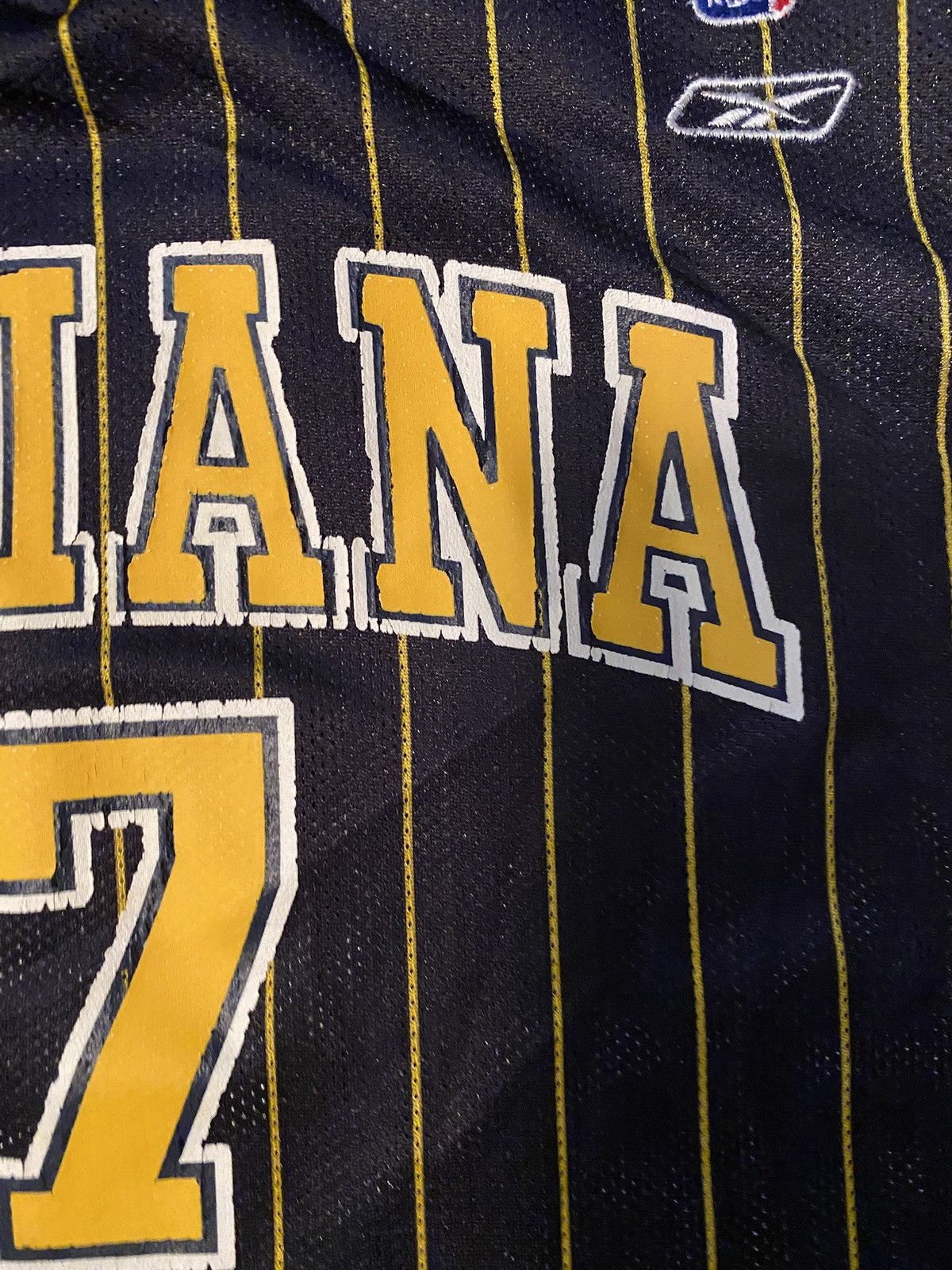 NBA Y2K’s Jermaine O’Neal Indian Pacers Kids XL Reebok Jersey Size US S / EU 44-46 / 1 - 6 Thumbnail