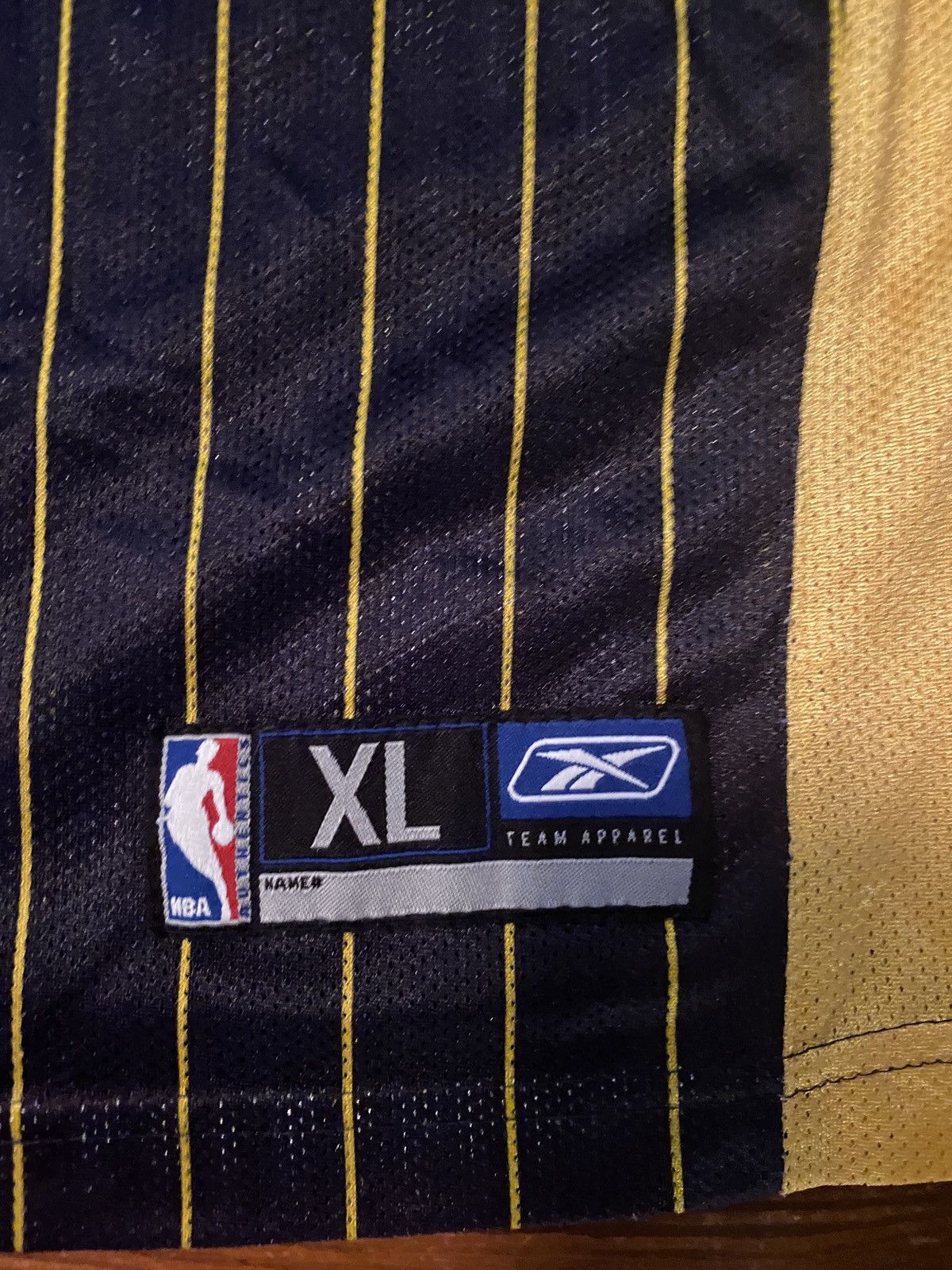 NBA Y2K’s Jermaine O’Neal Indian Pacers Kids XL Reebok Jersey Size US S / EU 44-46 / 1 - 2 Thumbnail