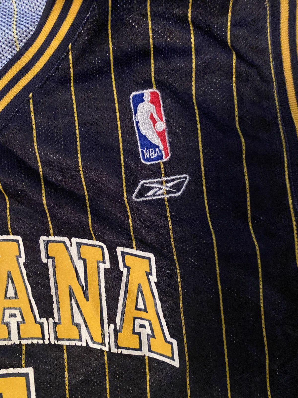 NBA Y2K’s Jermaine O’Neal Indian Pacers Kids XL Reebok Jersey Size US S / EU 44-46 / 1 - 8 Thumbnail