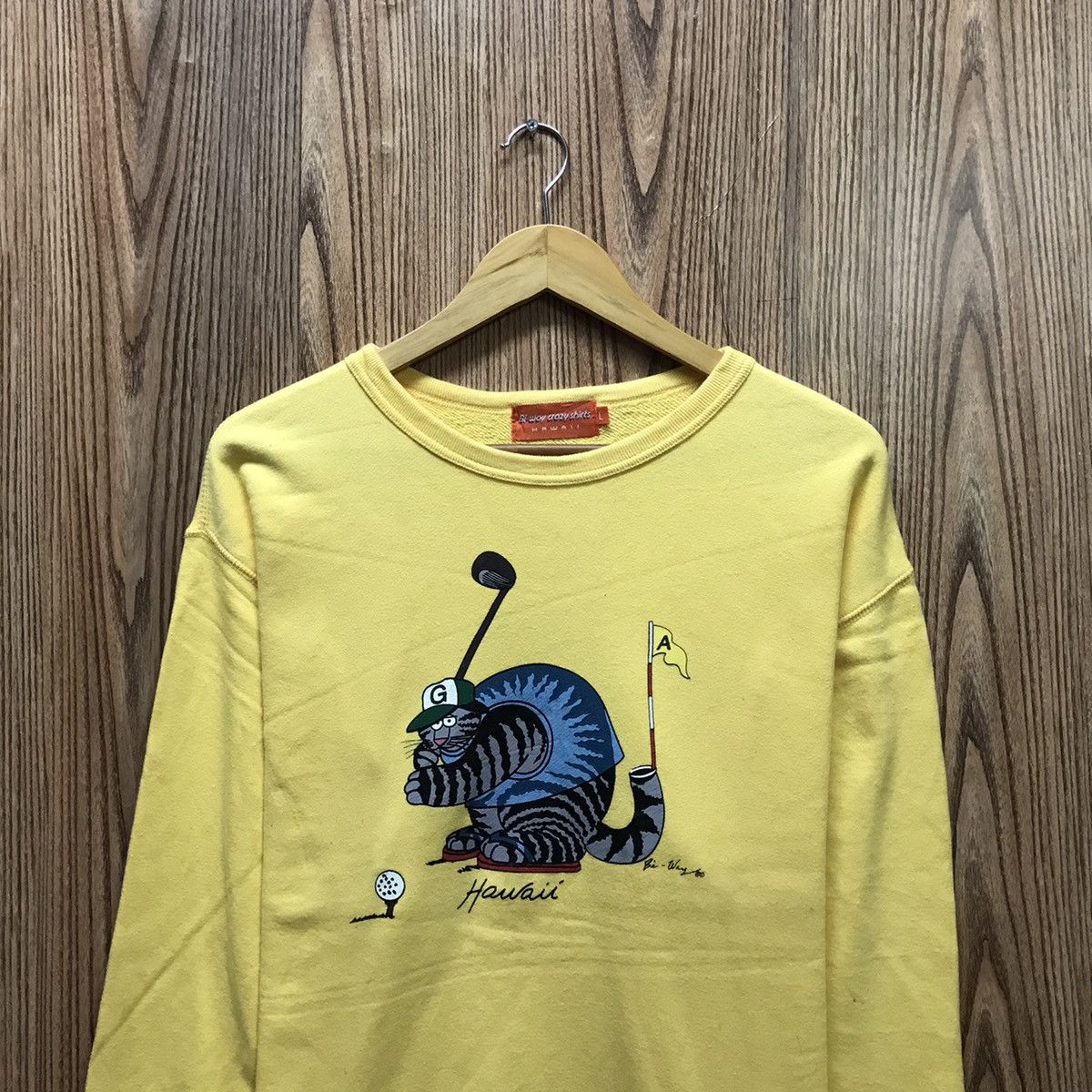 Sports Specialties Vintage Bi-Way Sweatshirt Crazy Sweat Crazy Shirt BKliban Size US L / EU 52-54 / 3 - 3 Thumbnail