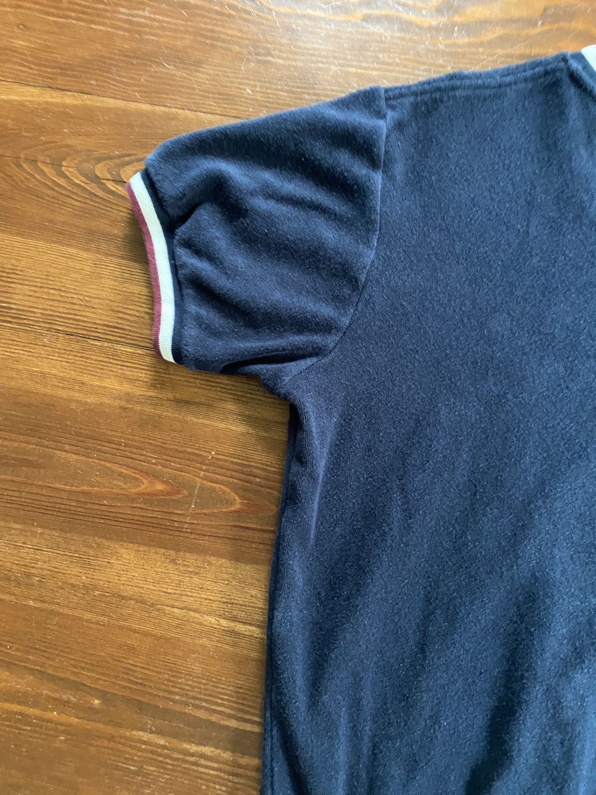 Polo Ralph Lauren Vintage 90’s Polo Ralph Lauren Terrycloth Banded Bottom Tee Size US S / EU 44-46 / 1 - 13 Thumbnail