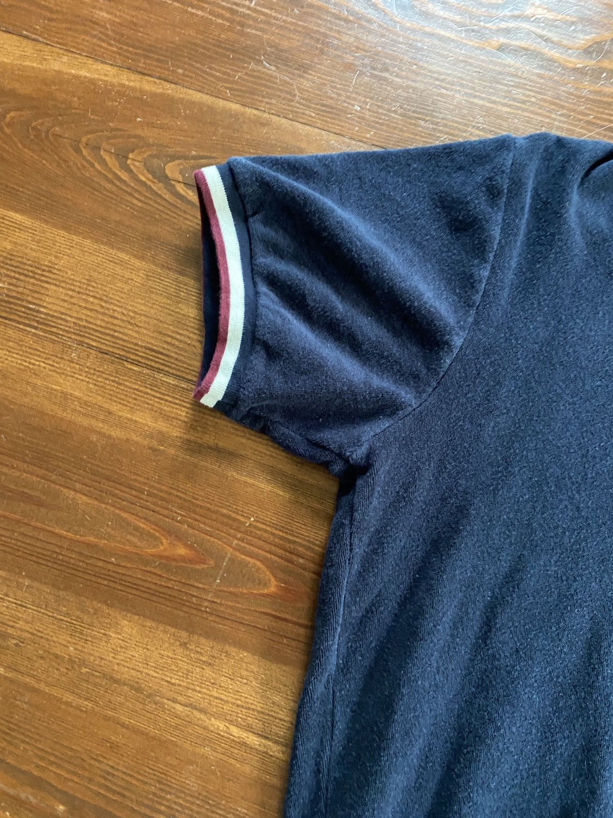 Polo Ralph Lauren Vintage 90’s Polo Ralph Lauren Terrycloth Banded Bottom Tee Size US S / EU 44-46 / 1 - 5 Thumbnail