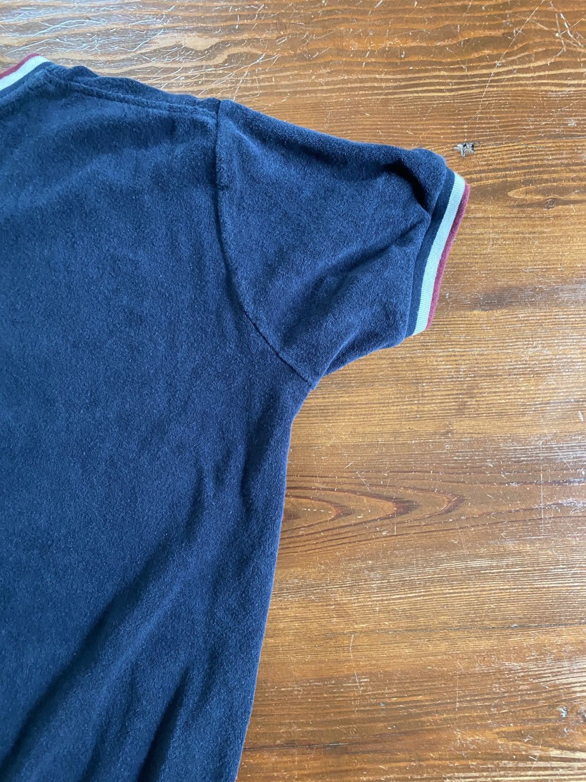 Polo Ralph Lauren Vintage 90’s Polo Ralph Lauren Terrycloth Banded Bottom Tee Size US S / EU 44-46 / 1 - 12 Thumbnail
