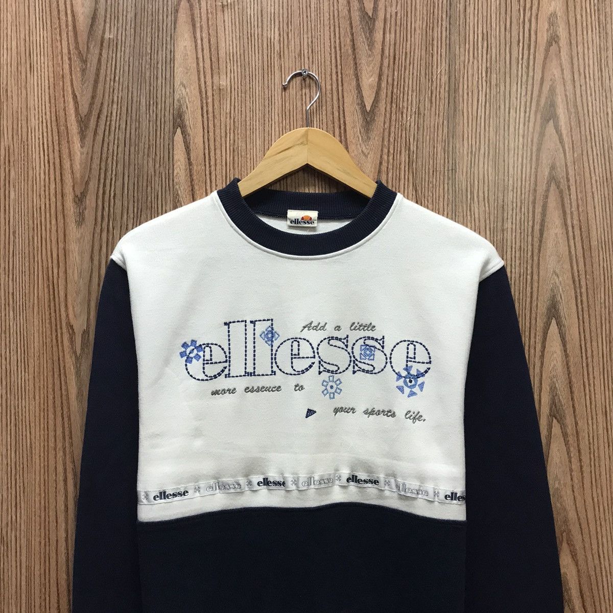 Ellesse × Vintage Vintage Ellesse Sweatshirt Ellesse CrewNeck Ellesse Size US S / EU 44-46 / 1 - 4 Thumbnail