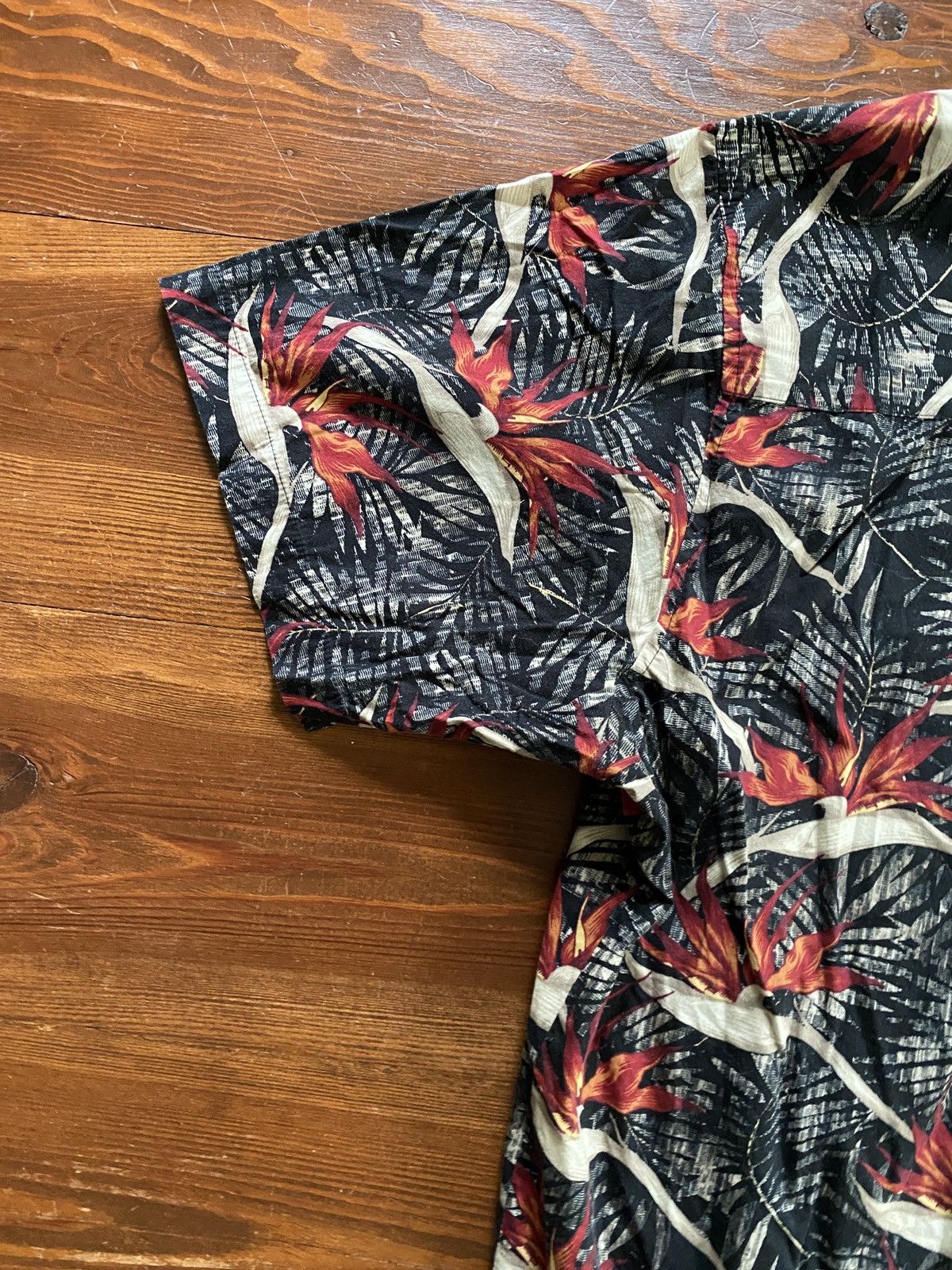 Natural Issue Vintage 90’s Natural Issue Hawaiian Style Button Up Size US XL / EU 56 / 4 - 12 Thumbnail