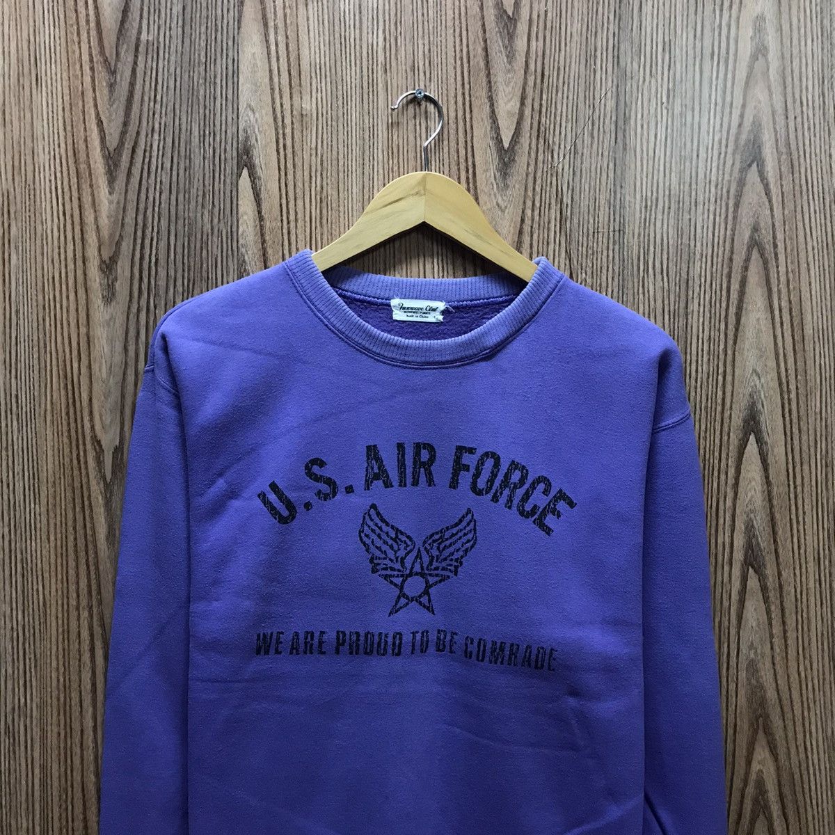 Japanese Brand Vintage US Air Force Sweatshirt Military USAF Size US M / EU 48-50 / 2 - 3 Thumbnail