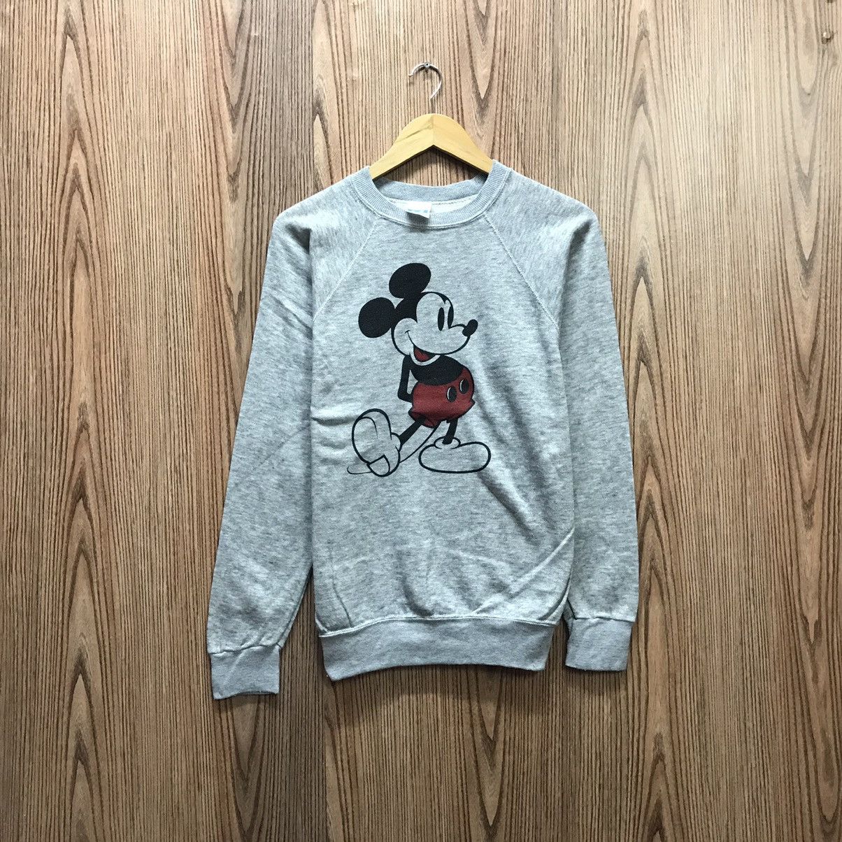 Disney × Mickey Mouse × Vintage Vintage Mickey Mouse Sweatshirt Disney Cartoon Size US S / EU 44-46 / 1 - 1 Thumbnail
