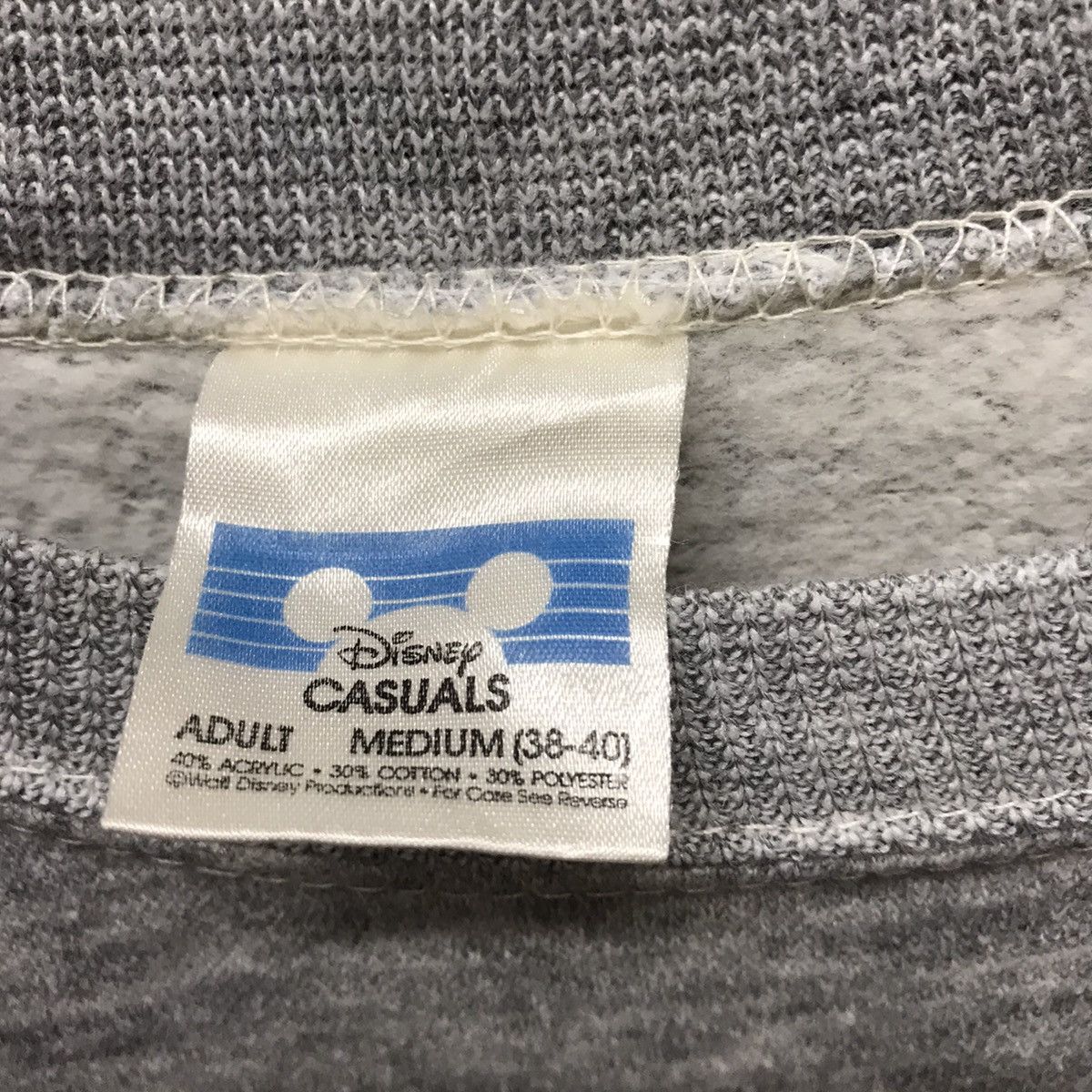 Disney × Mickey Mouse × Vintage Vintage Mickey Mouse Sweatshirt Disney Cartoon Size US S / EU 44-46 / 1 - 6 Thumbnail