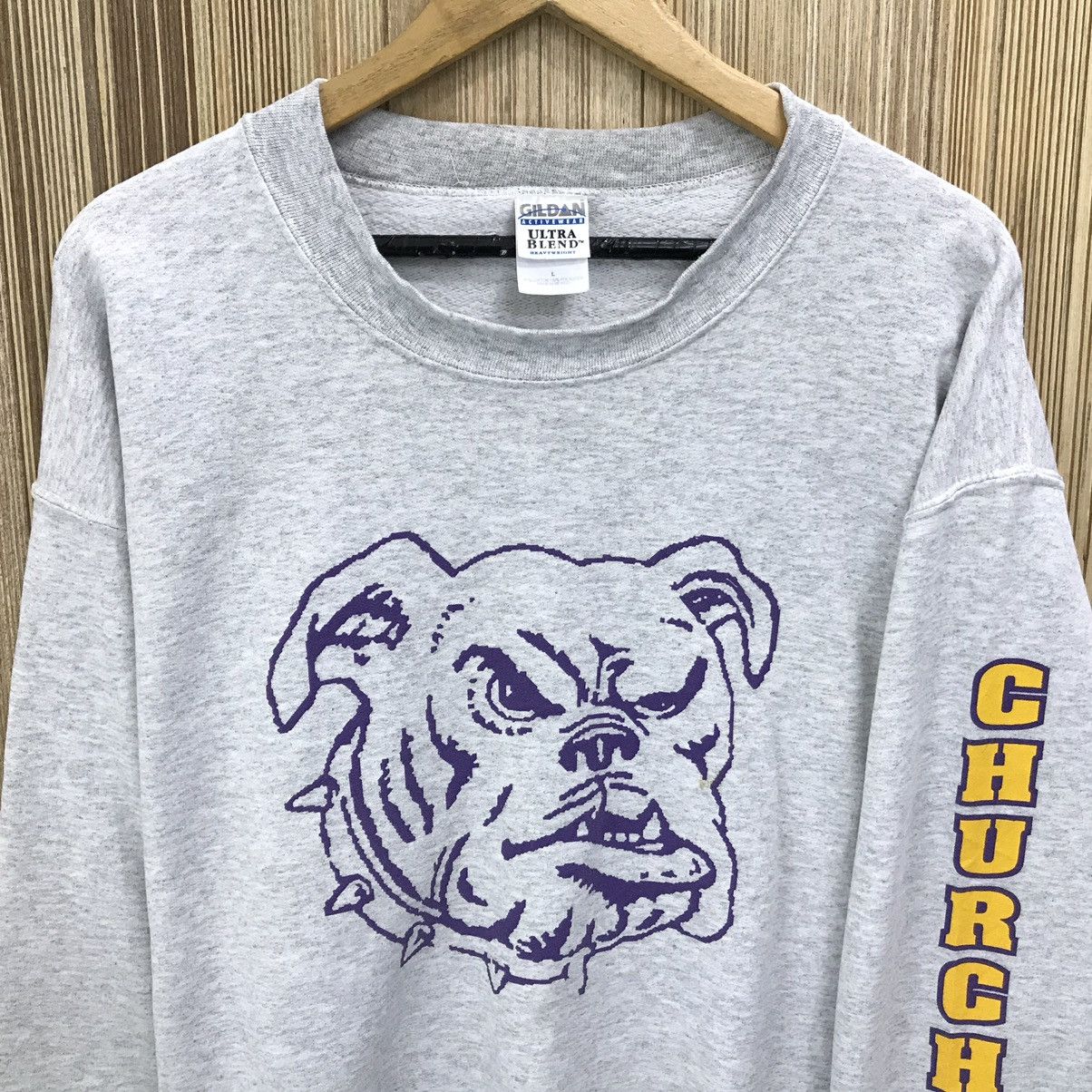 Japanese Brand × Vintage Vintage Winston Churchill Bulldog Sweatshirt Jumper Size US L / EU 52-54 / 3 - 2 Thumbnail