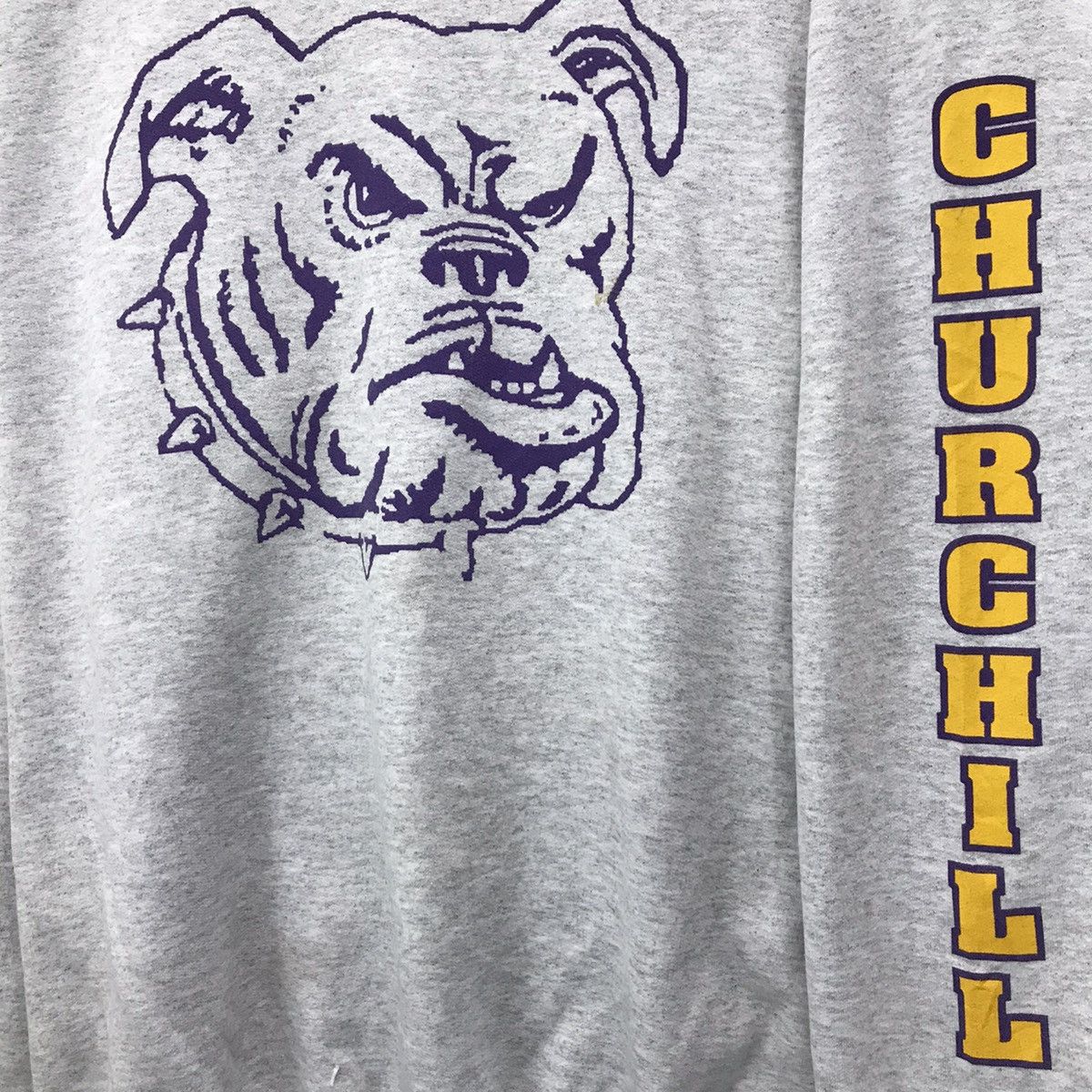 Japanese Brand × Vintage Vintage Winston Churchill Bulldog Sweatshirt Jumper Size US L / EU 52-54 / 3 - 4 Thumbnail