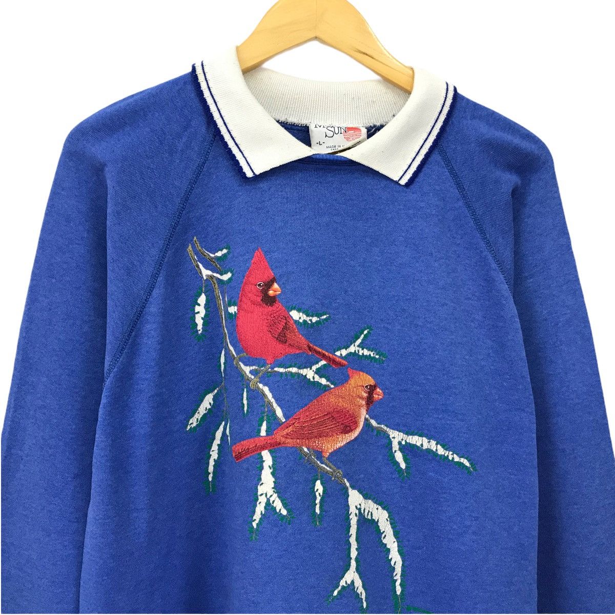 Vintage Vintage Morning Sun Polos Sweatshirt Pullover Jumper Size US M / EU 48-50 / 2 - 2 Thumbnail