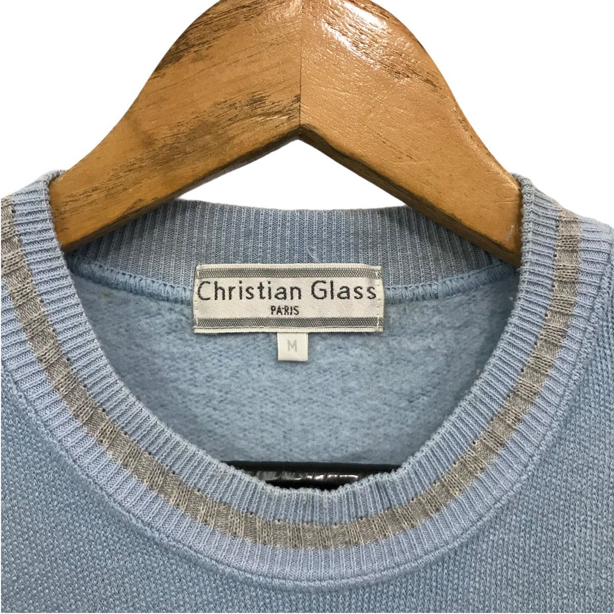 Designer Christian Glass Paris Jumper Sweatshirt Size US M / EU 48-50 / 2 - 6 Thumbnail