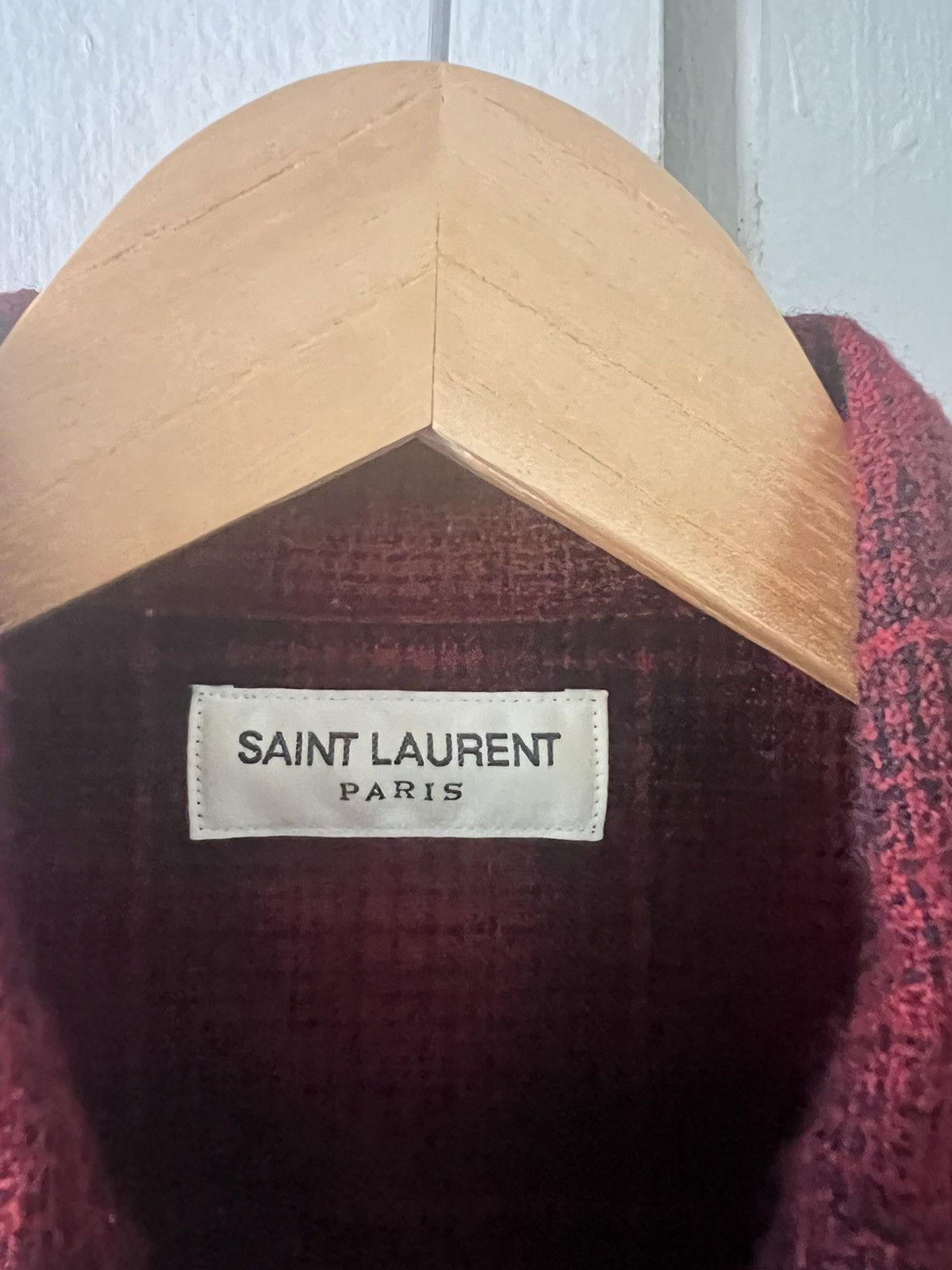 Saint Laurent Paris Hedi FW16 wool flannel Size US S / EU 44-46 / 1 - 4 Thumbnail