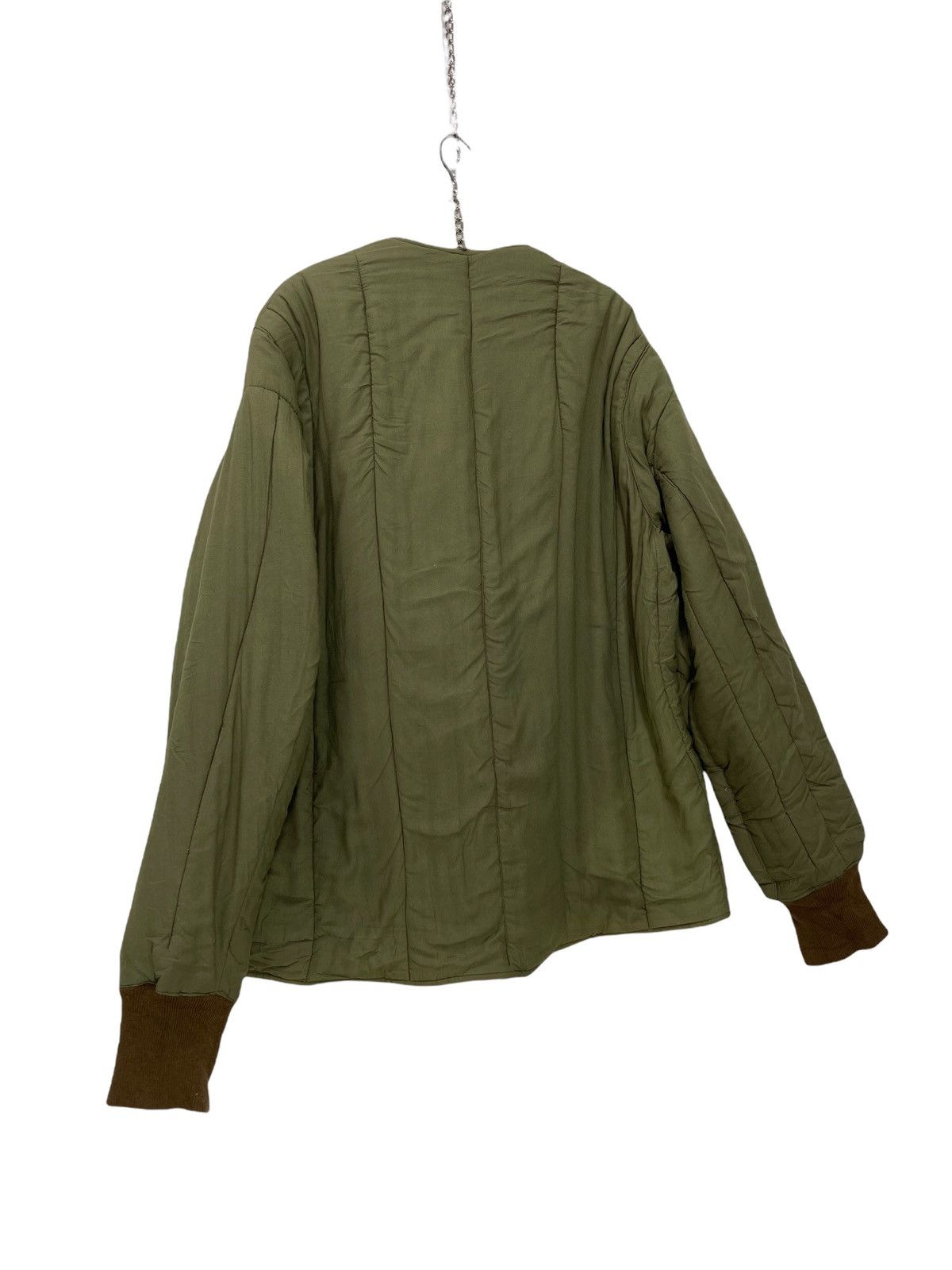 Vintage Vtg 1966 Czech Army Liner Jacket Thick Cotton 8🟩 Size US L / EU 52-54 / 3 - 4 Thumbnail
