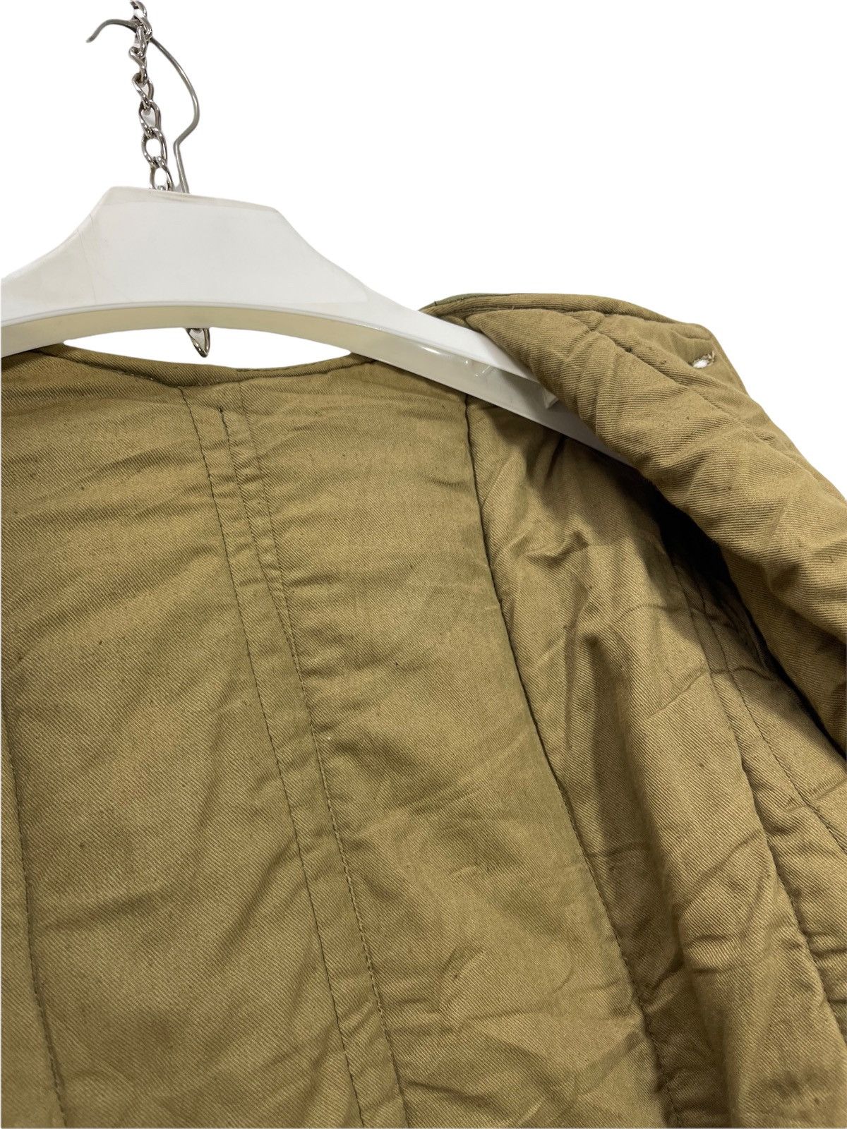 Vintage Vtg 1966 Czech Army Liner Jacket Thick Cotton 8🟩 Size US L / EU 52-54 / 3 - 6 Thumbnail
