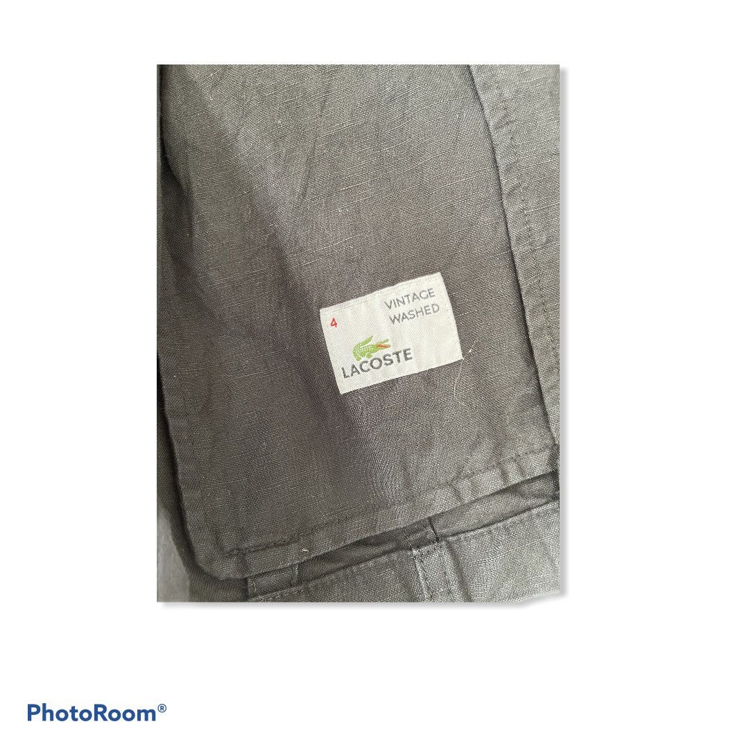 Japanese Brand LACOSTE BLACK SIZE S BLEZER JAPAN Size 34S - 3 Thumbnail