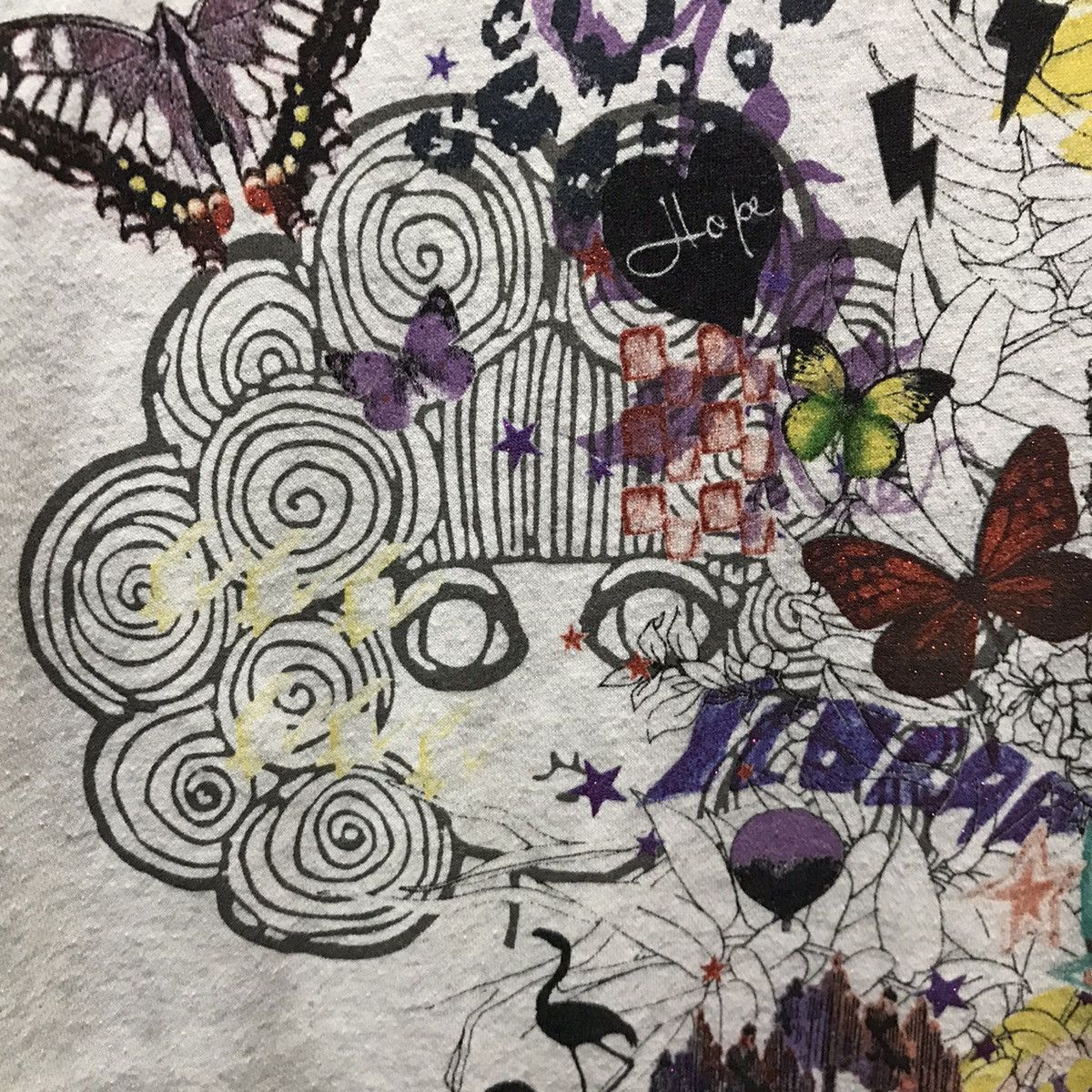 Japanese Brand × Other Vintage Scolar Sweatshirt Full Print Art Design Size US M / EU 48-50 / 2 - 4 Thumbnail