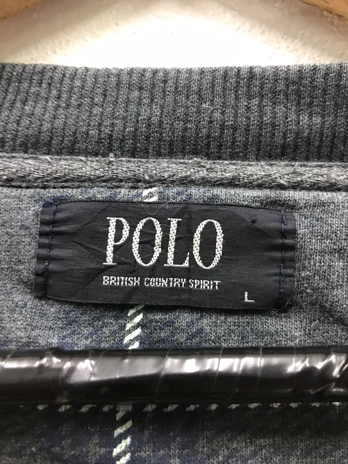 Beverly Hills Polo Club × Vintage Vintage Polo British Country Spirit Tartan Sweatshirt Size US L / EU 52-54 / 3 - 5 Thumbnail