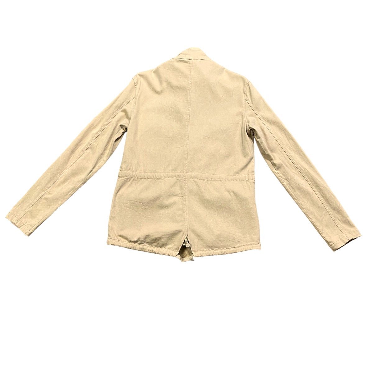 GUESS LIGHT BROWN LIGHT y2k JACKET MULTI POCKET