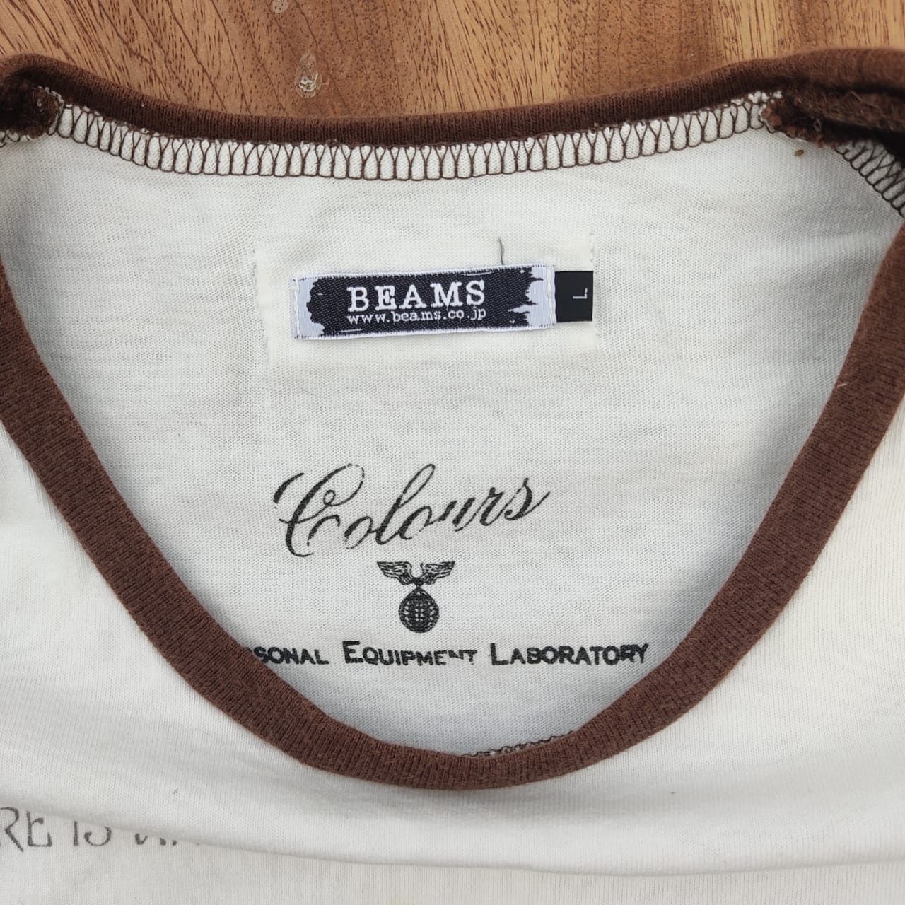Beams Plus × Japanese Brand × Vintage vintage tee Beams C16 Size US L / EU 52-54 / 3 - 4 Thumbnail