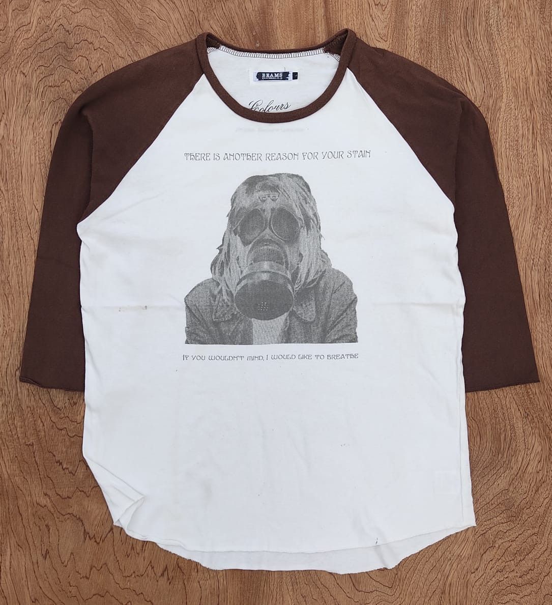 image of Beams Plus x Vintage Tee Beams C16 in White, Men's (Size Large)