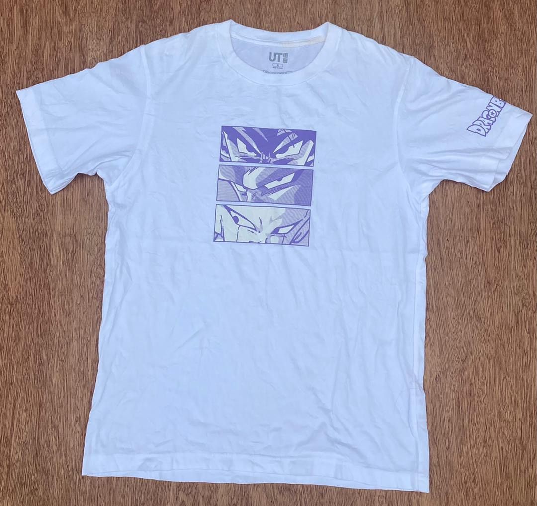 image of Tee B11 Japan Anime Cospa Dragon Ball X Uniqlo in White, Men's (Size Medium)