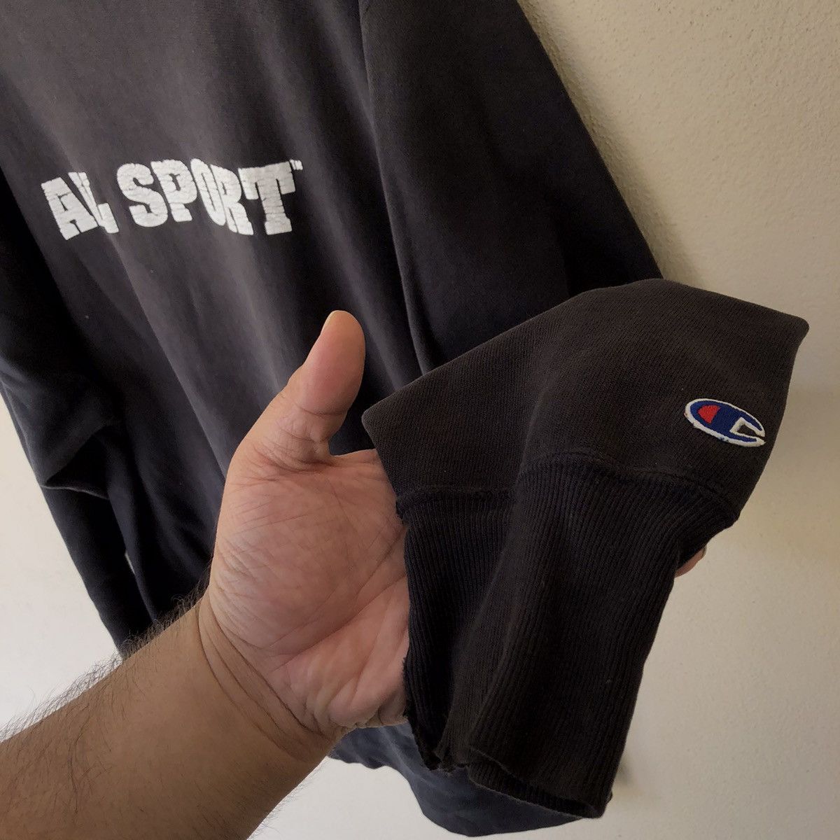 Champion VINTAGE CHAMPION CREWNECK ALL SPORT BIG LOGO Size US XL / EU 56 / 4 - 7 Thumbnail