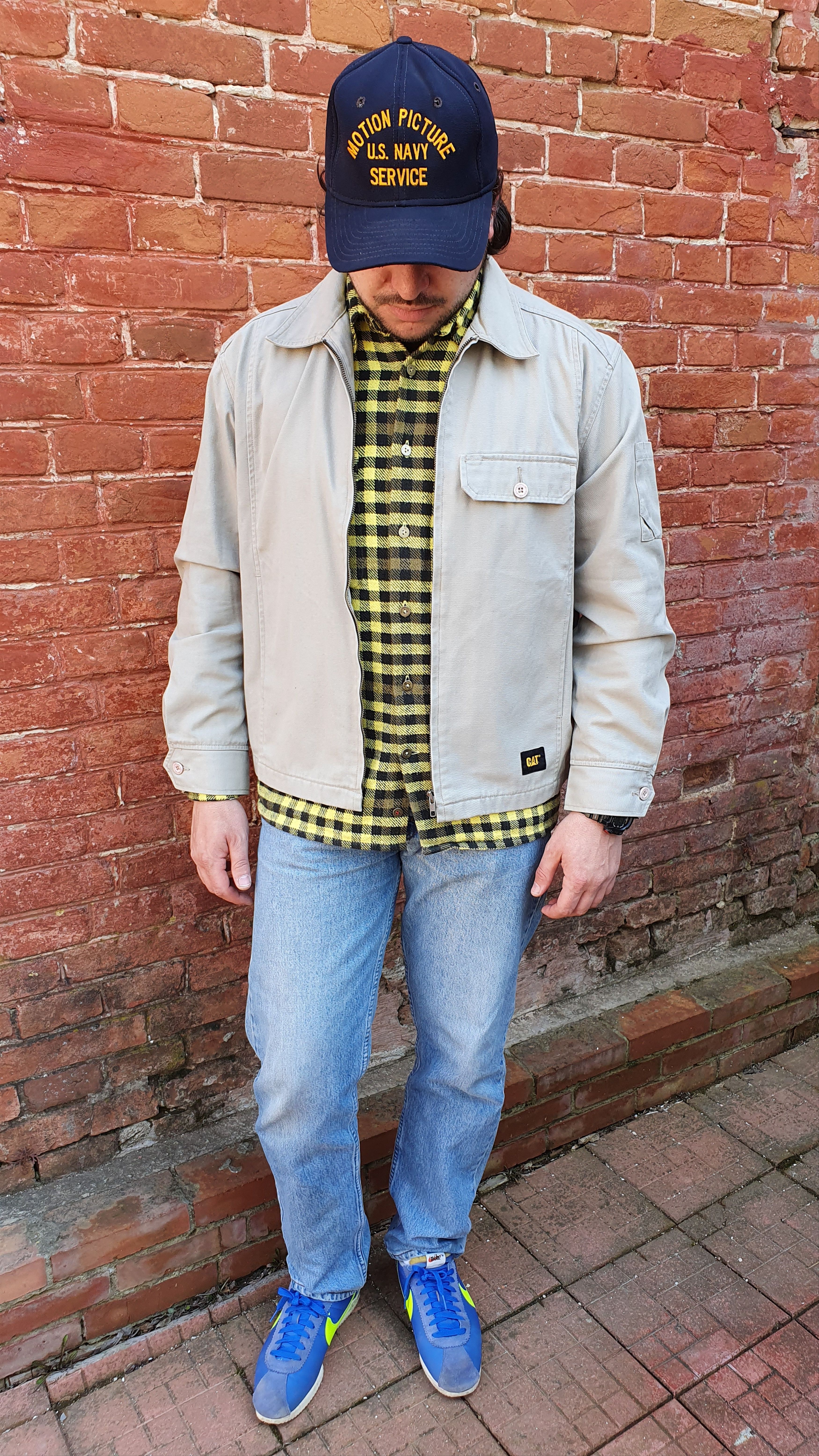 Flannel × Vintage 80s Vintage Heavy Flannel Plaid Shirt Travis Scott Style Size US M / EU 48-50 / 2 - 10 Thumbnail