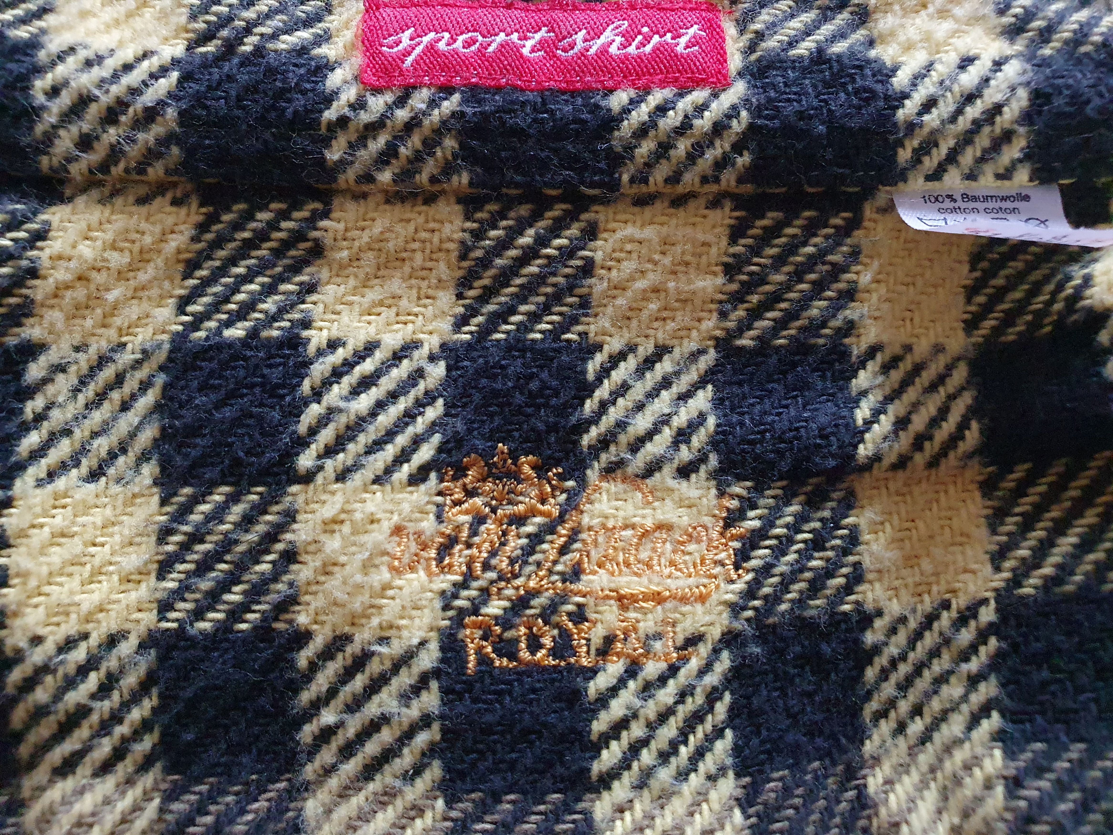 Flannel × Vintage 80s Vintage Heavy Flannel Plaid Shirt Travis Scott Style Size US M / EU 48-50 / 2 - 17 Thumbnail