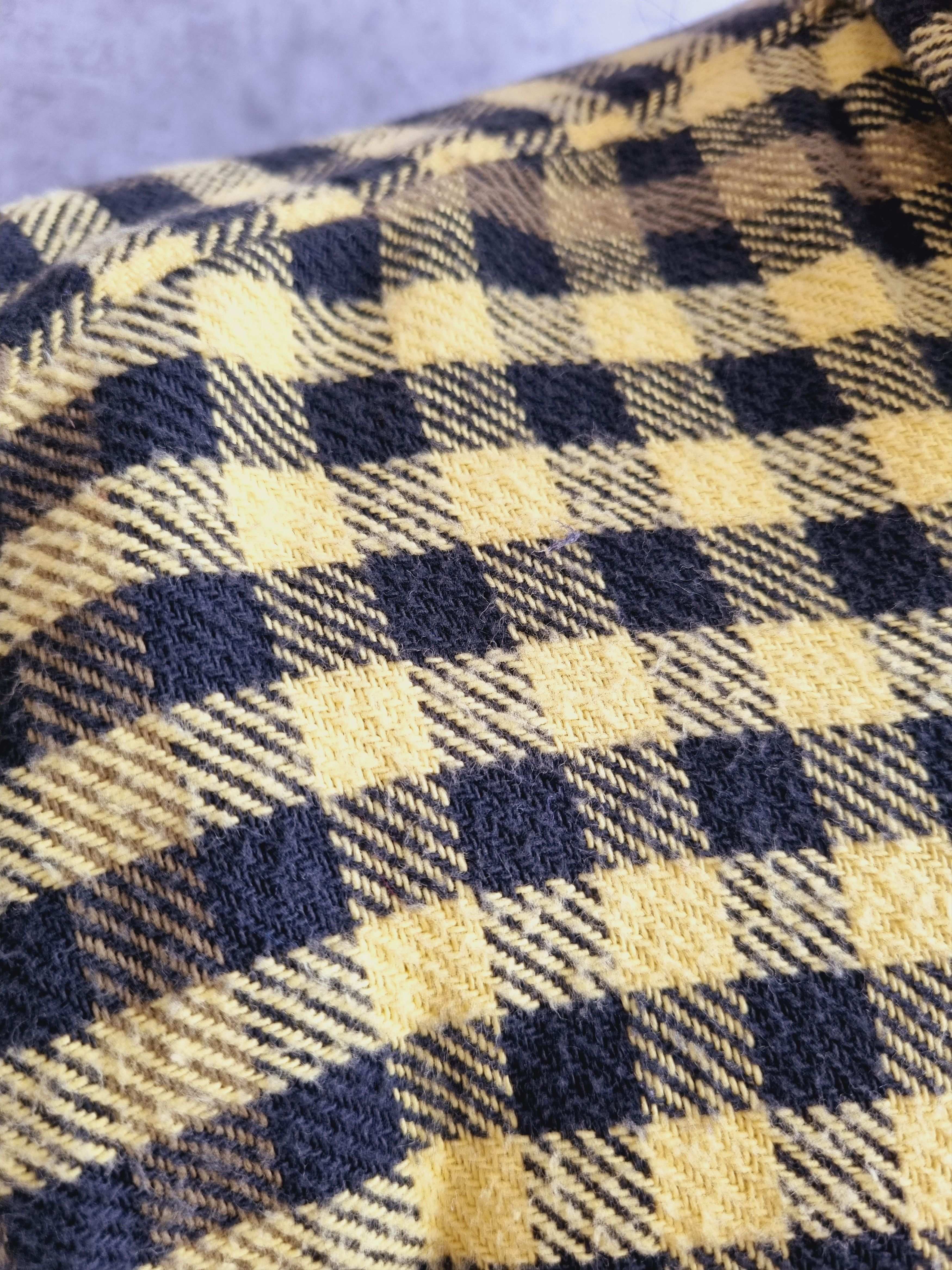 Flannel × Vintage 80s Vintage Heavy Flannel Plaid Shirt Travis Scott Style Size US M / EU 48-50 / 2 - 23 Thumbnail