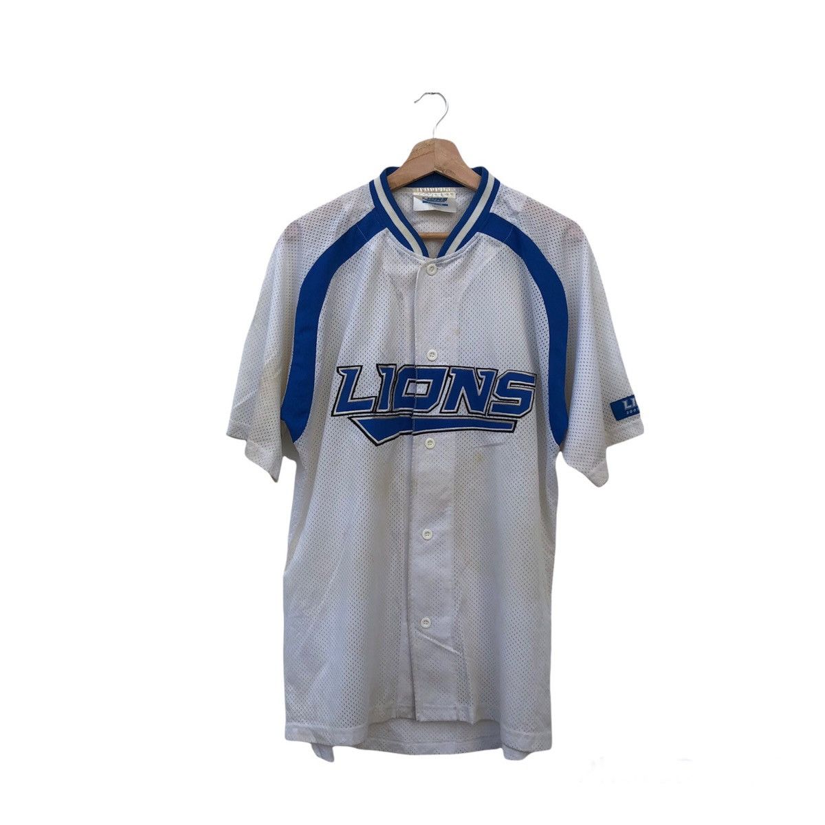 Vintage LIONS FANSCLUB BIG LOGO SHIRT BUTTON UPS Size US L / EU 52-54 / 3 - 1 Thumbnail