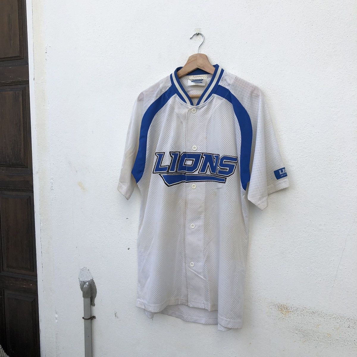 Vintage LIONS FANSCLUB BIG LOGO SHIRT BUTTON UPS Size US L / EU 52-54 / 3 - 2 Thumbnail
