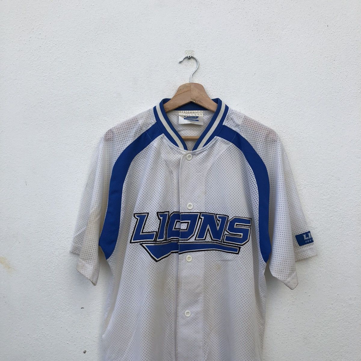 Vintage LIONS FANSCLUB BIG LOGO SHIRT BUTTON UPS Size US L / EU 52-54 / 3 - 3 Thumbnail