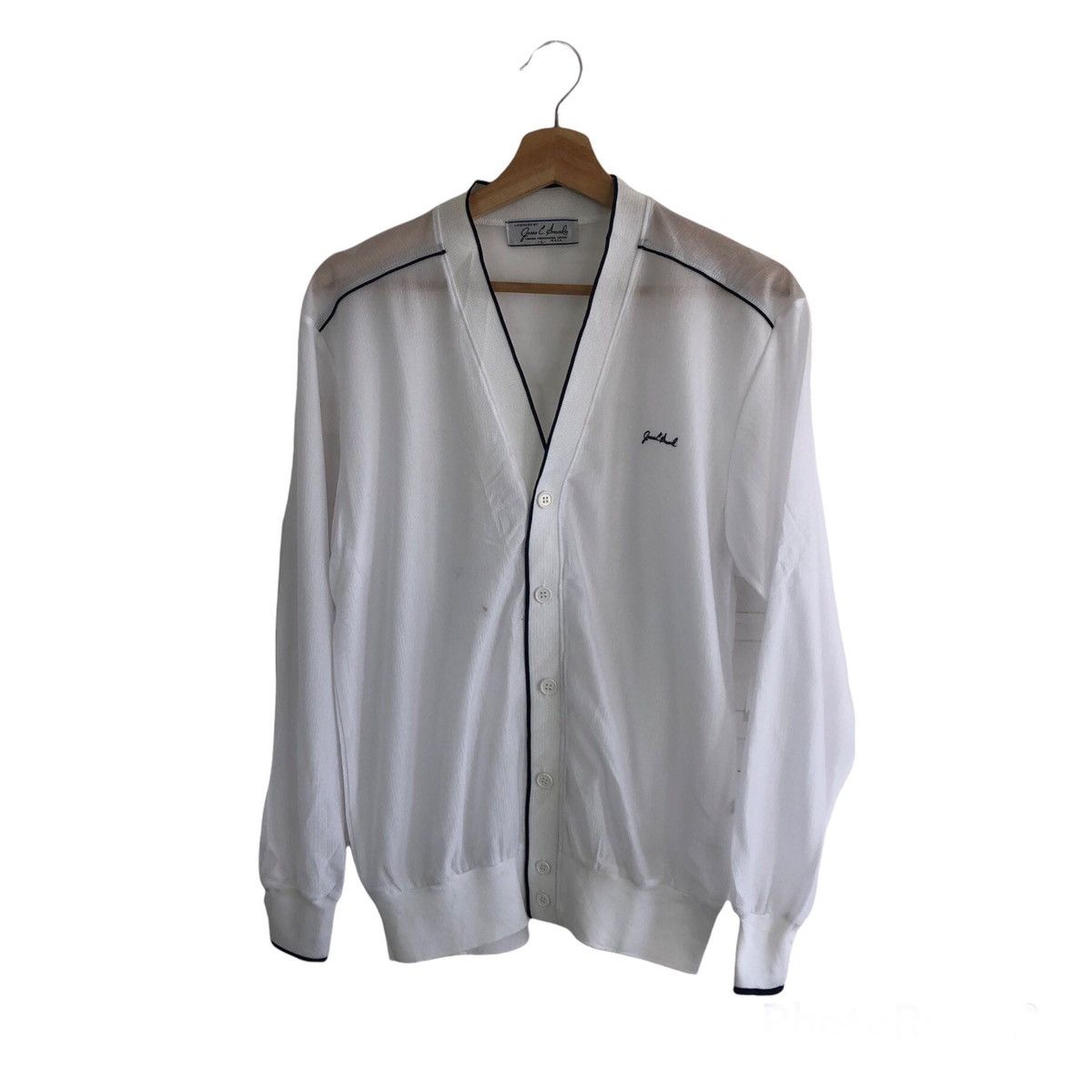 Japanese Brand VINTAGE LIGHT CARDIGAN JESSE L.BRUAL MADE IN USA Size US L / EU 52-54 / 3 - 1 Thumbnail