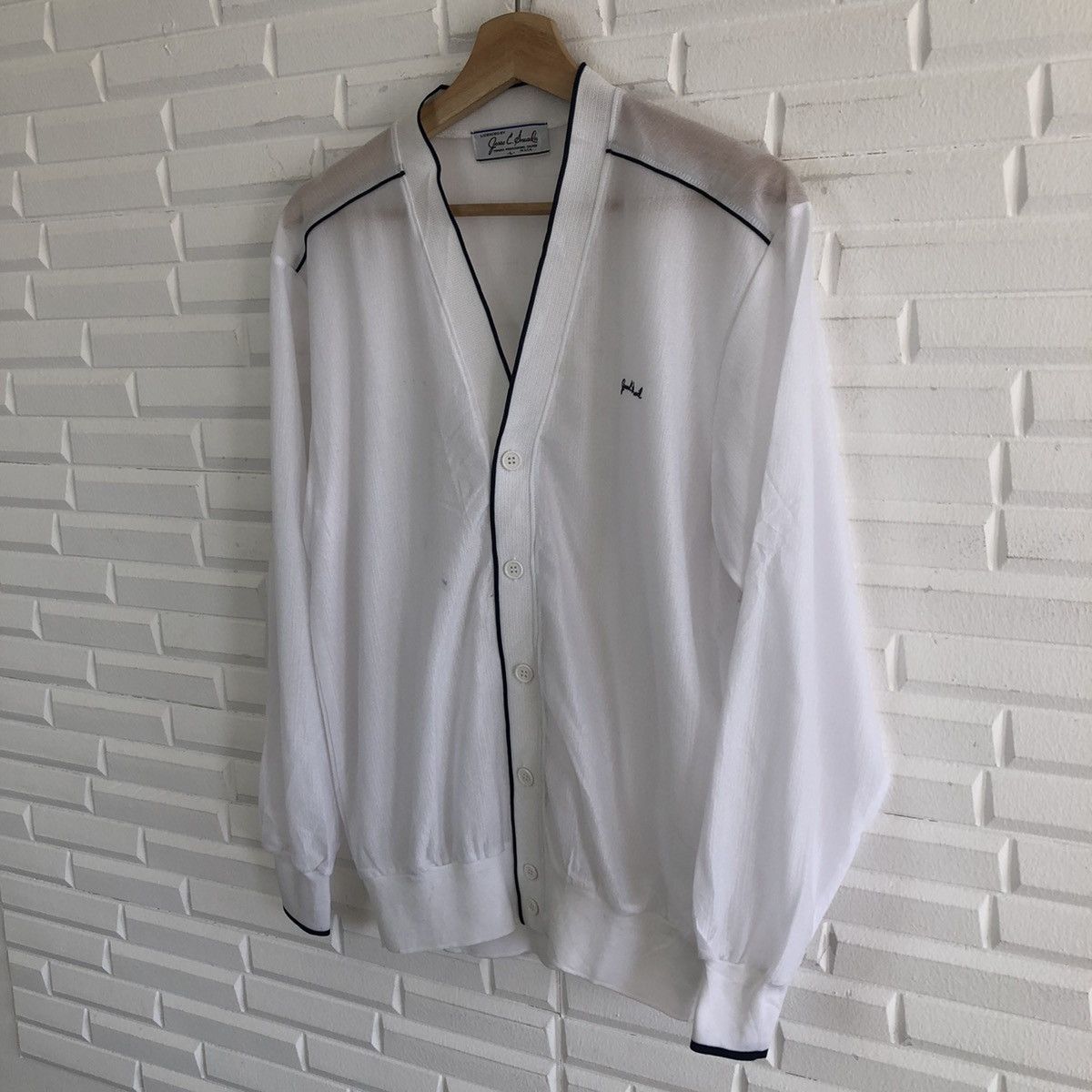 Japanese Brand VINTAGE LIGHT CARDIGAN JESSE L.BRUAL MADE IN USA Size US L / EU 52-54 / 3 - 2 Thumbnail