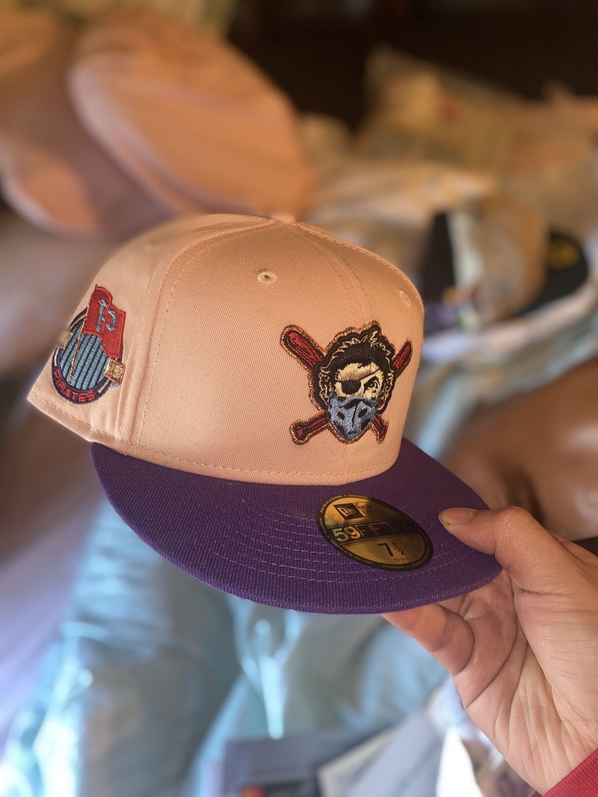 Hat Club × MLB × New Era Exclusive COVID Pittsburgh pirates 2 tone fitted hat Size ONE SIZE - 1 Thumbnail