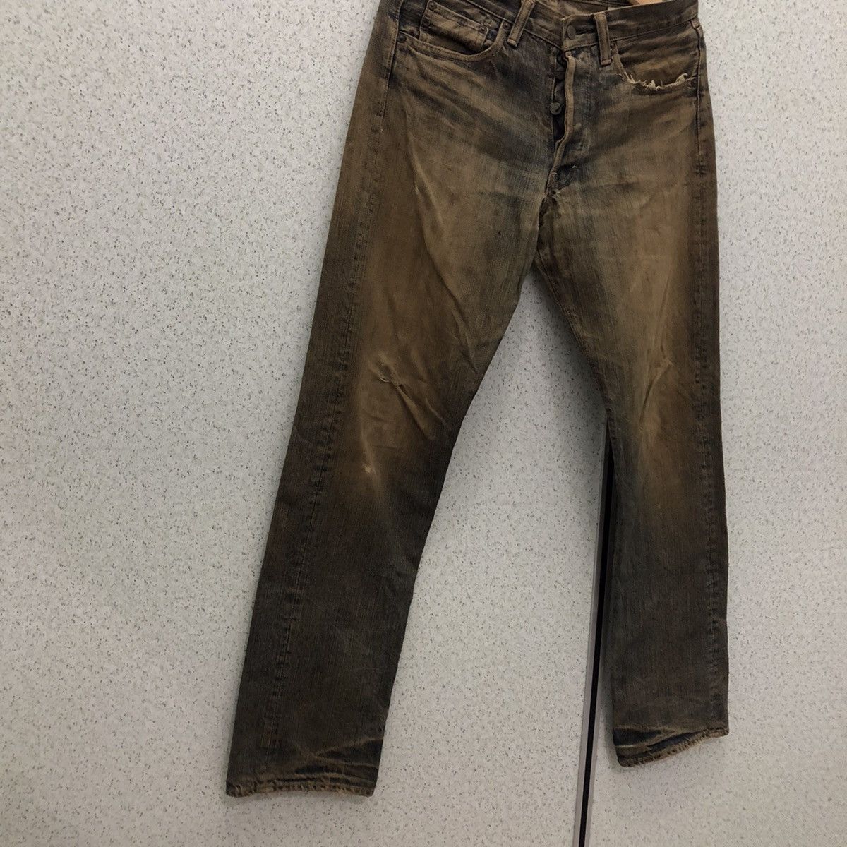 Japanese Brand SELVEDGES DENIM MEDIO QUADRO MADE IN JAPAN Size US 31 - 4 Thumbnail