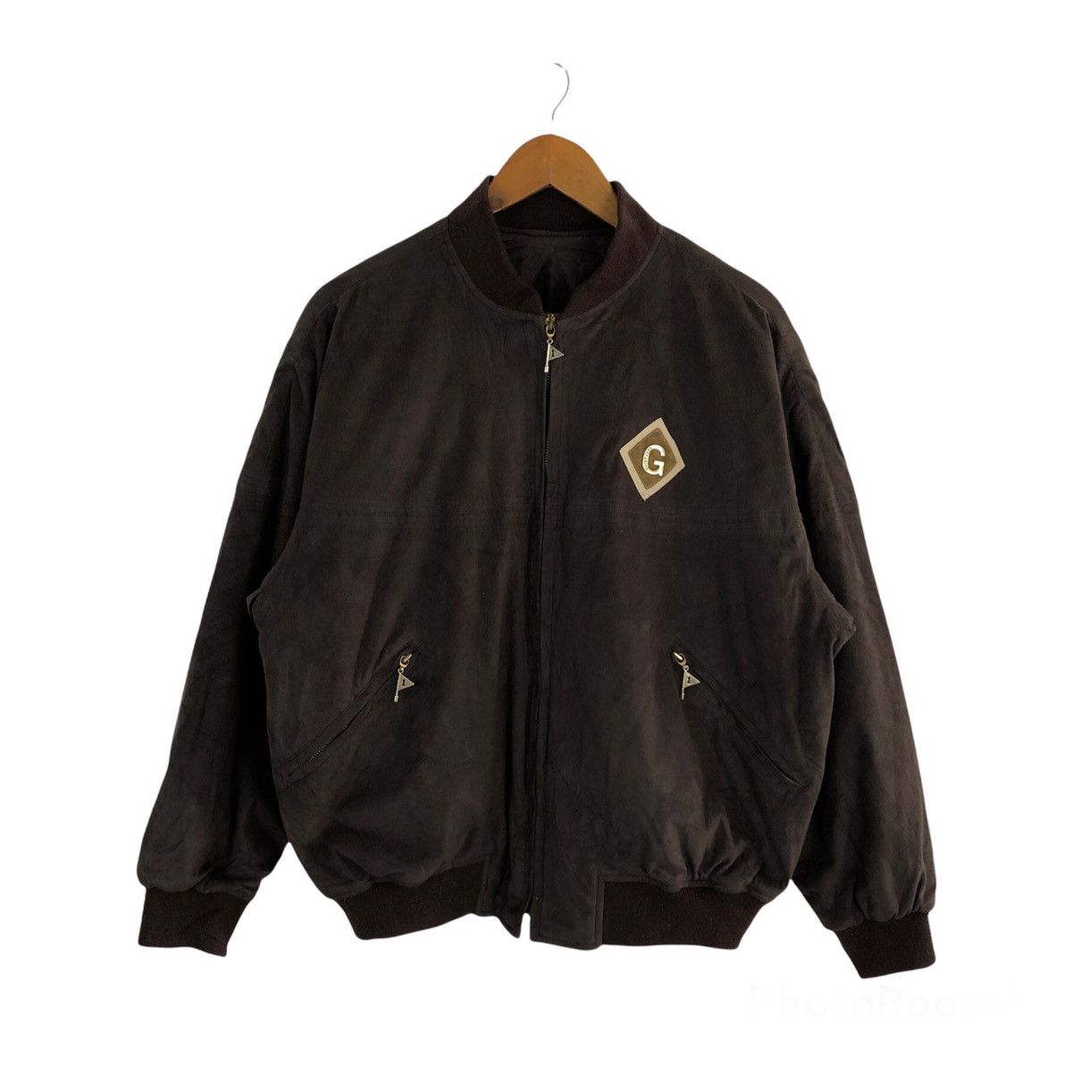VINTAGE SPORUTINO VARSITY JACKET RARE DESIGN