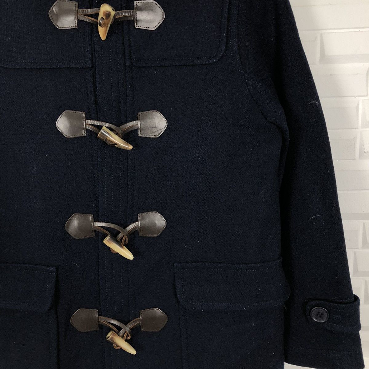 Japanese Brand WOOL DUFFLE JACKET LACOSTE RARE DESIGN Size US S / EU 44-46 / 1 - 5 Thumbnail