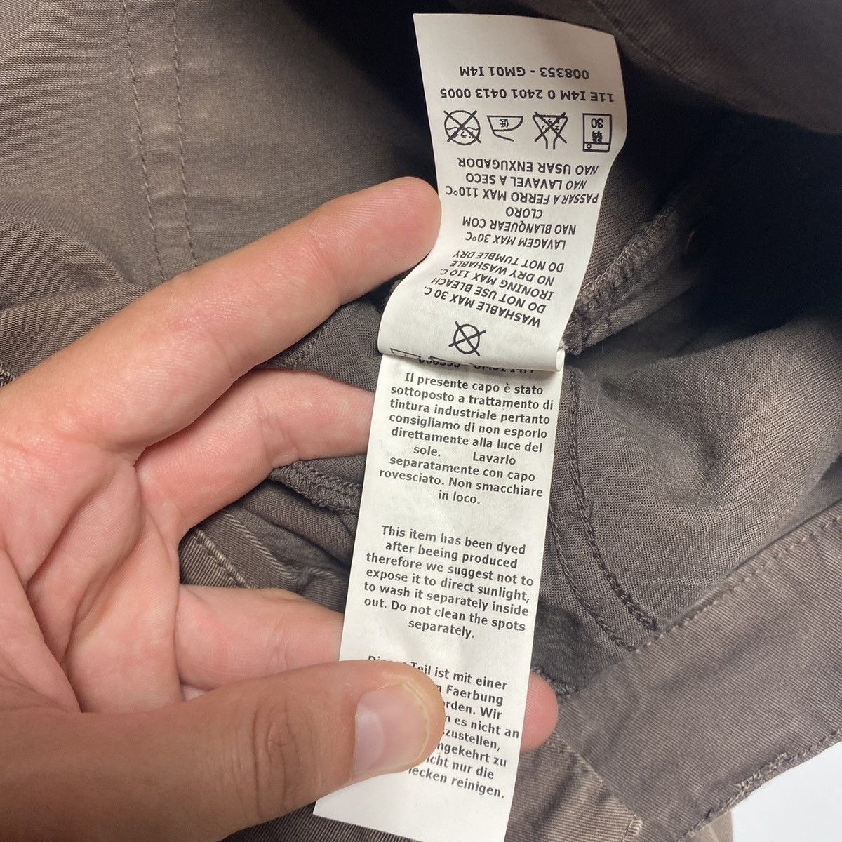 Iceberg Vintage Iceberg avant-garde brown chino pants size 32 Size US 32 / EU 48 - 11 Thumbnail