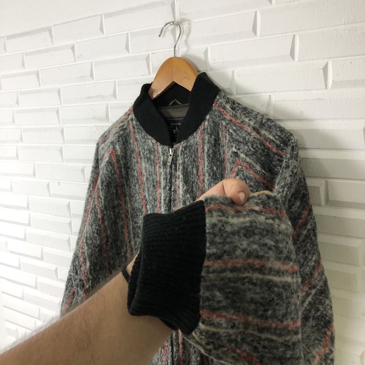 Japanese Brand VINTAGE CASUAL WEAR FORMEN BOMBER STYLE JACKET RARE DESIGN Size US L / EU 52-54 / 3 - 4 Thumbnail