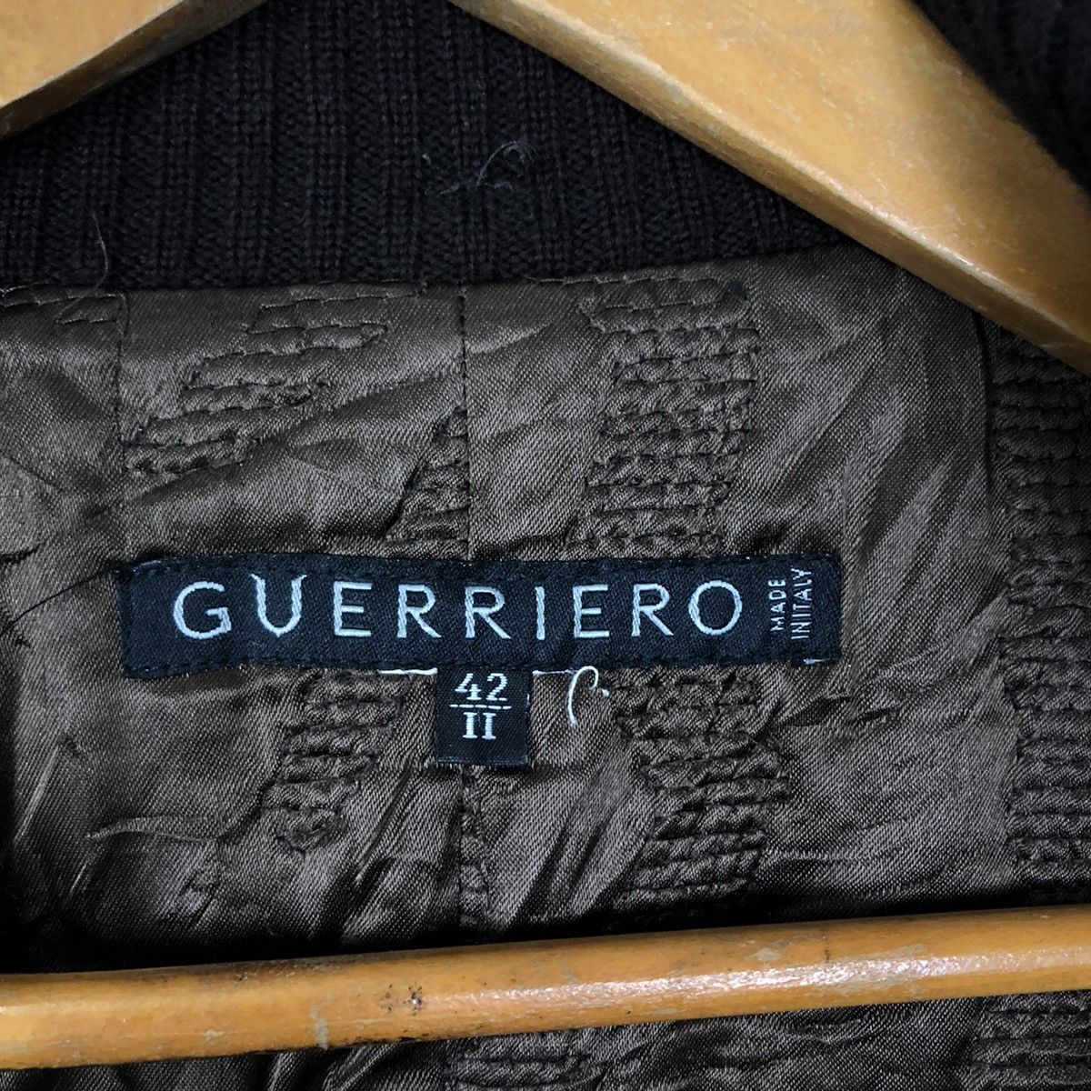 Japanese Brand LONG JACKET GUERRIERO MADE IN ITALY RIRI ZIPPER Size US M / EU 48-50 / 2 - 15 Thumbnail