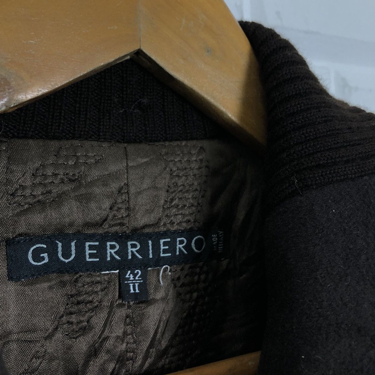 Japanese Brand LONG JACKET GUERRIERO MADE IN ITALY RIRI ZIPPER Size US M / EU 48-50 / 2 - 11 Thumbnail