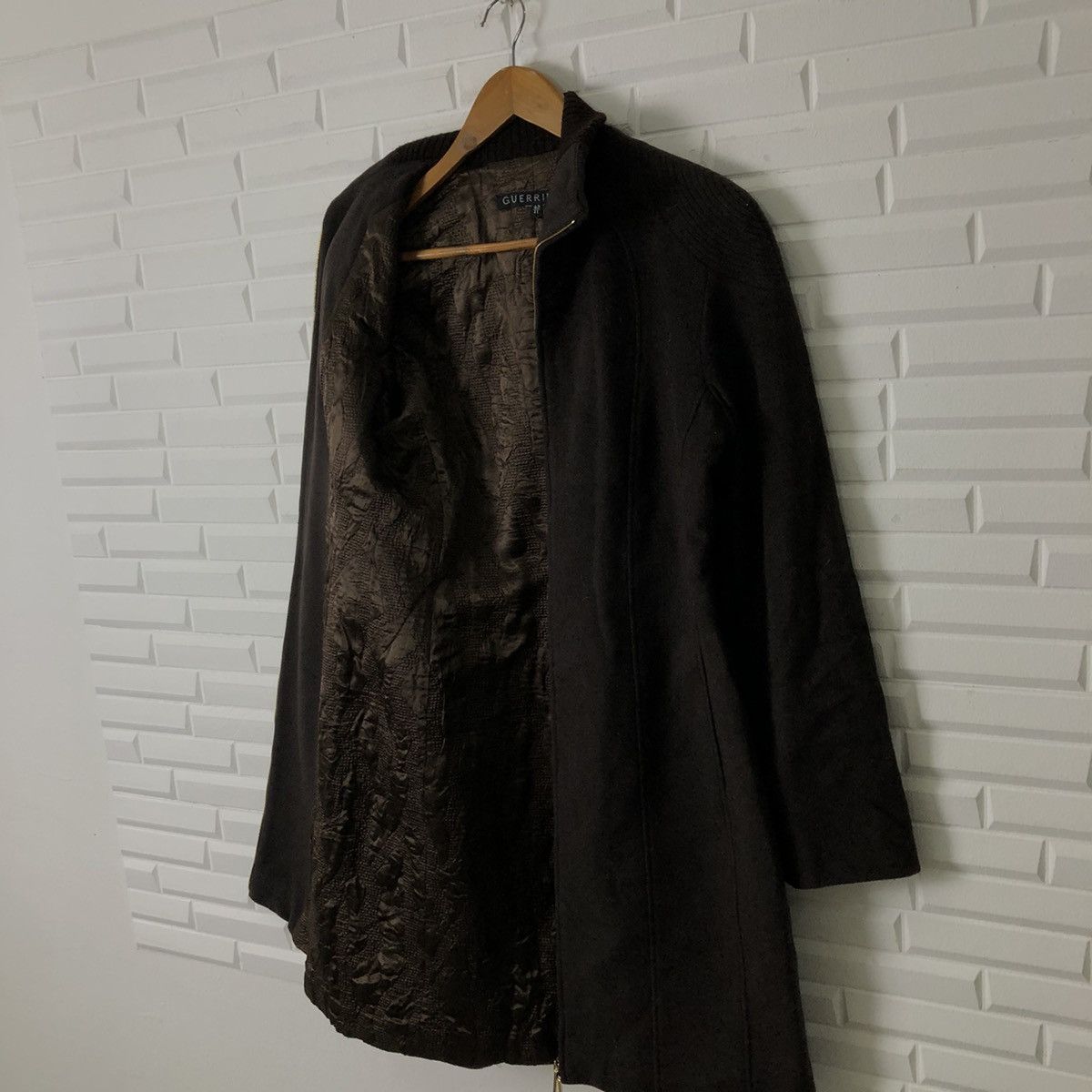 Japanese Brand LONG JACKET GUERRIERO MADE IN ITALY RIRI ZIPPER Size US M / EU 48-50 / 2 - 13 Thumbnail
