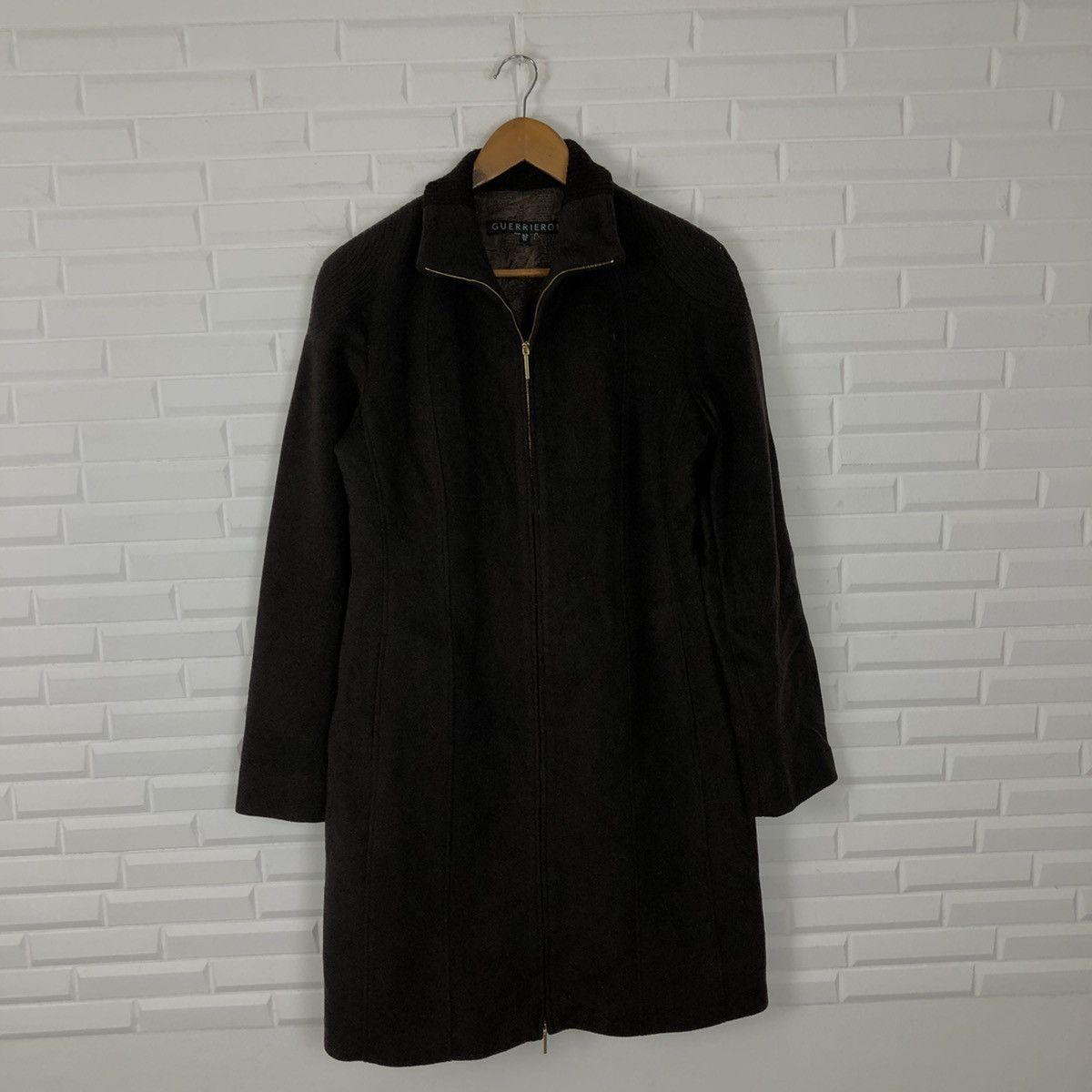 Japanese Brand LONG JACKET GUERRIERO MADE IN ITALY RIRI ZIPPER Size US M / EU 48-50 / 2 - 9 Thumbnail