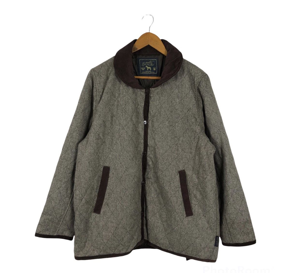 Japanese Brand RARE ZOOTIE DES LUCETTES QUILTED BUTTON JACKET Size US L / EU 52-54 / 3 - 1 Thumbnail