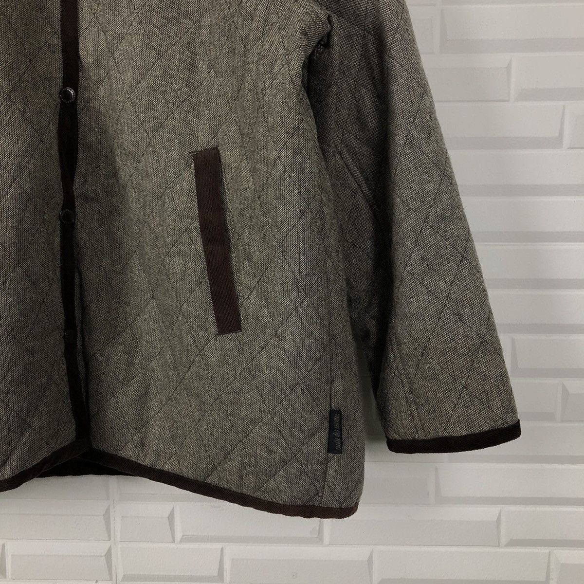 Japanese Brand RARE ZOOTIE DES LUCETTES QUILTED BUTTON JACKET Size US L / EU 52-54 / 3 - 7 Thumbnail