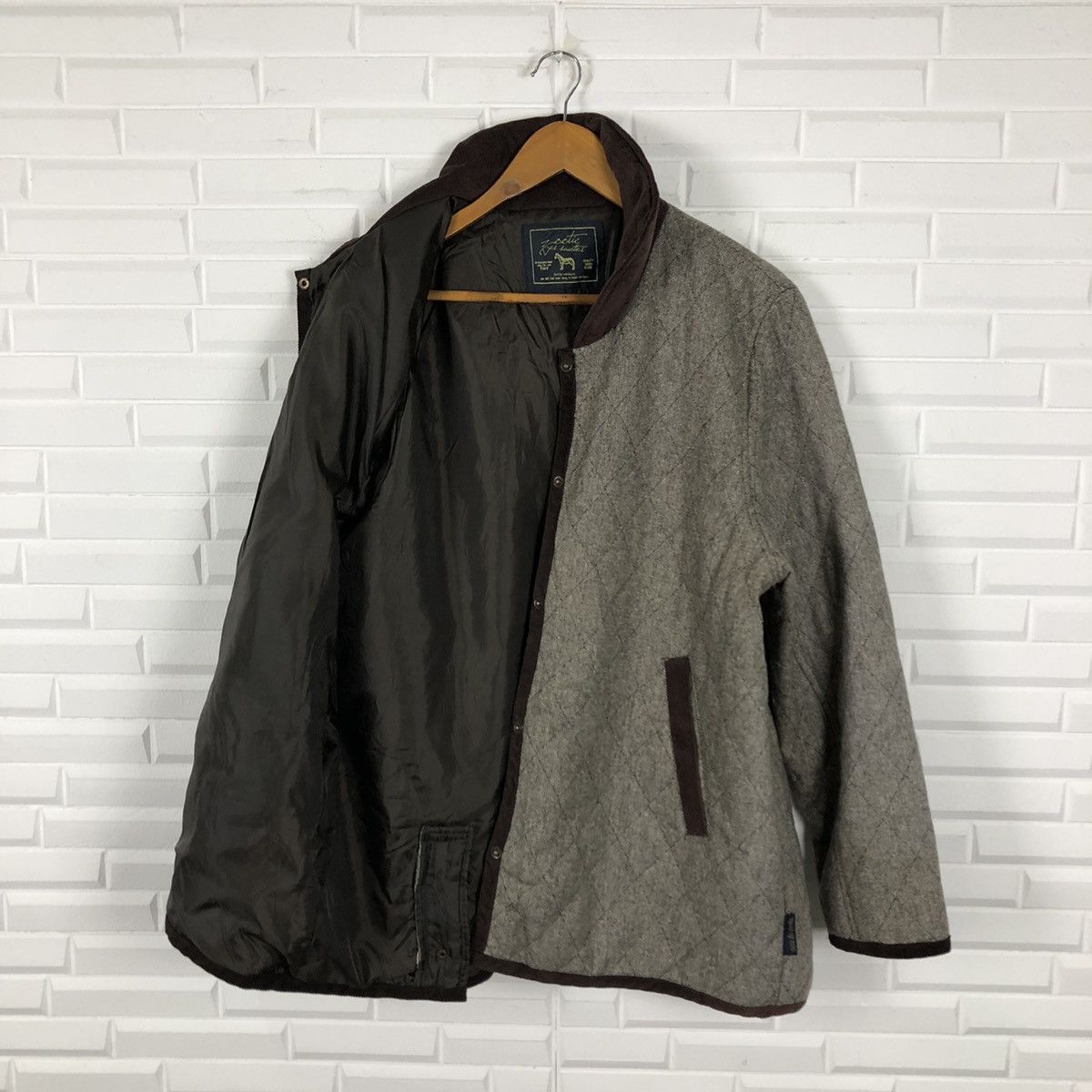 Japanese Brand RARE ZOOTIE DES LUCETTES QUILTED BUTTON JACKET Size US L / EU 52-54 / 3 - 13 Thumbnail