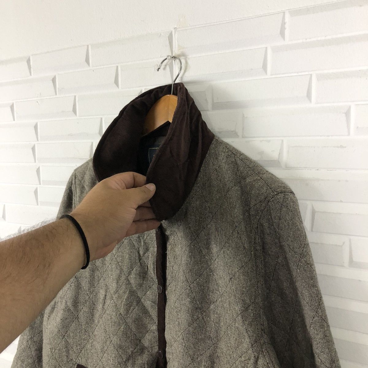Japanese Brand RARE ZOOTIE DES LUCETTES QUILTED BUTTON JACKET Size US L / EU 52-54 / 3 - 11 Thumbnail